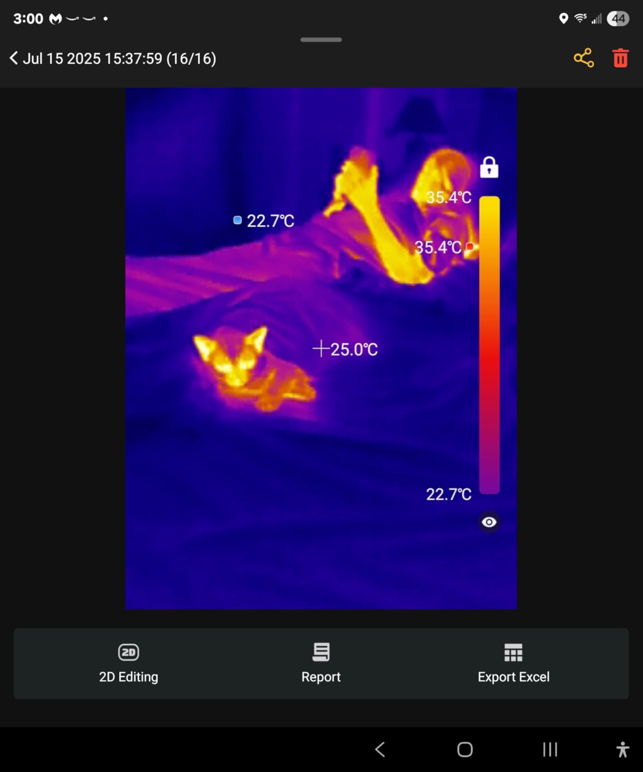 RT100 Thermal Camera for iPhone Series & iPads, 512 x 384 Super Resolution, 256 x 192 IR Resolution Infrared Camera, 25Hz Thermal Imaging Camera with -4°F~1022°F Temp Range, Temperature Alarm customer photo 2