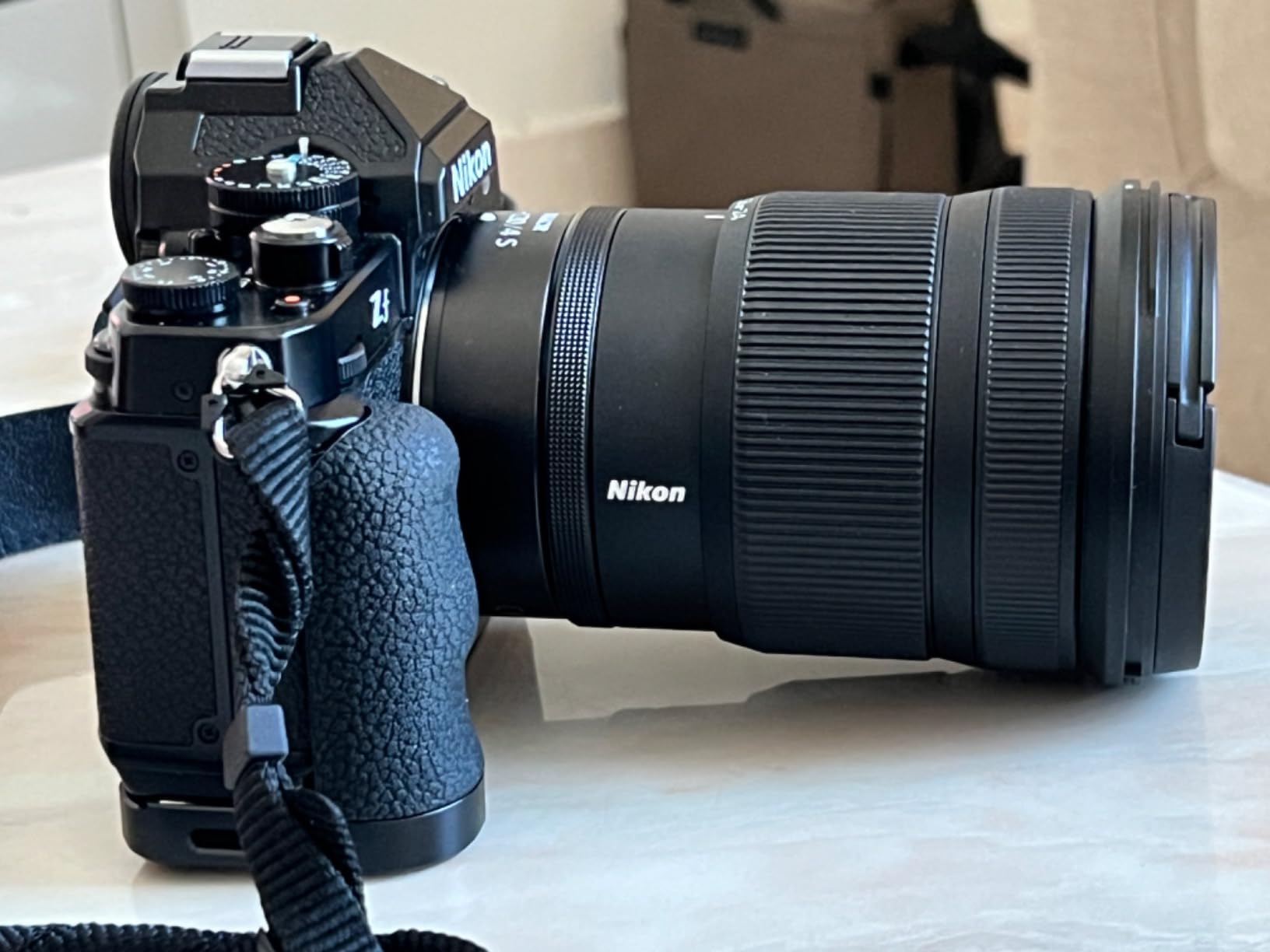 Haoge Zf Handle Grip for Nikon ZF Camera Foregrip L-Shape Grip, with Ergonomic Silicone Side Handle MHG-ZFB, Arca Swiss Type Plate for DJI RS2/RS-C2/RS3/RS3-PRO/RS3 Mini Gimbal Stabilizer, Black customer photo 2