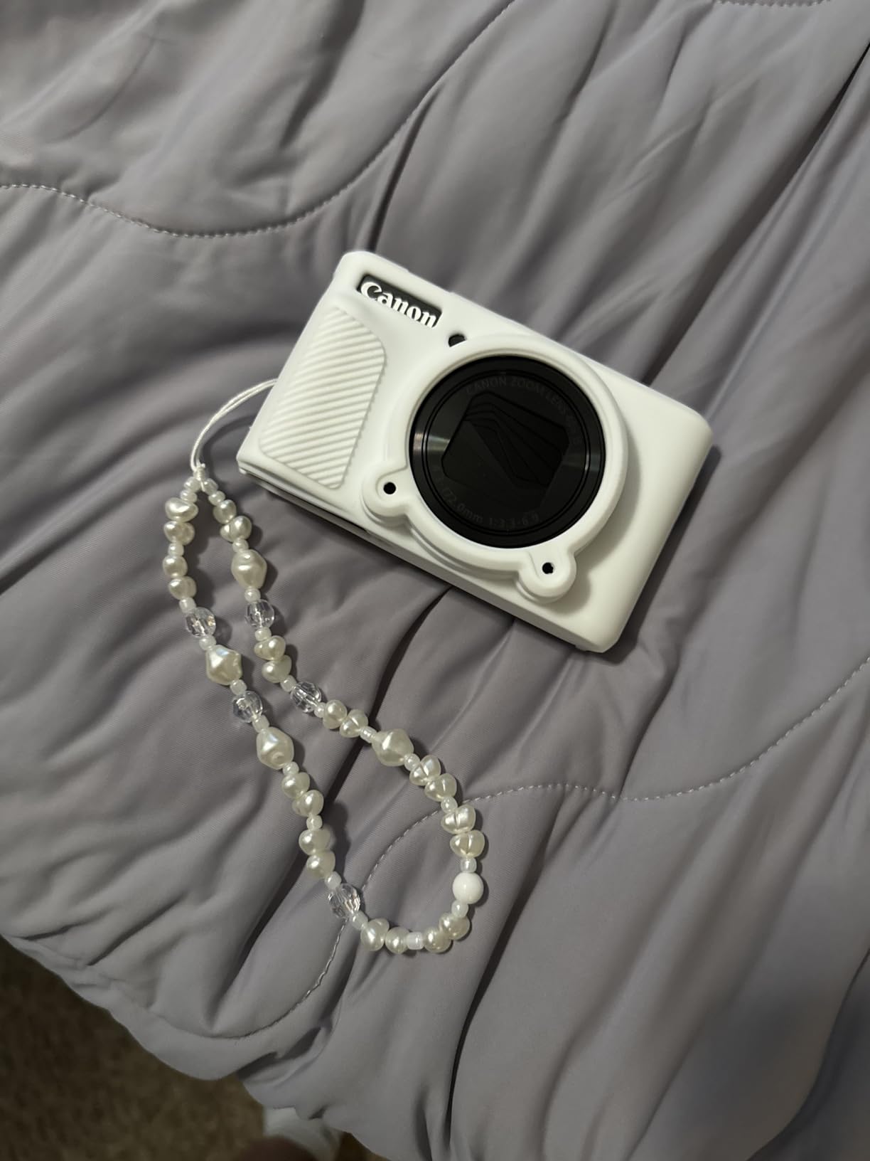 Camera Case for Canon PowerShot SX740 HS/ SX730 HS Digital Camera, Soft Silicone Protective Bag Removable Lens Cover, Silicone Cover Rubber Soft Camera Case, Jelly Pink customer photo 2