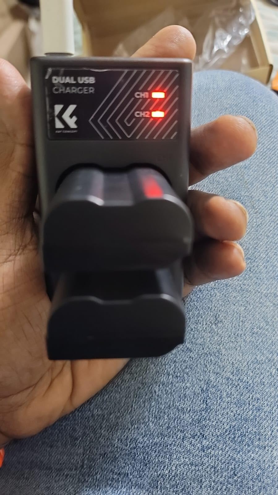 K&F CONCEPT 2100mAh EN-EL15 EN-EL15C Battery and Dual Slot Charger for Nikon ZR Z8 Battery Compatible with Nikon Z8 Zf Z7 Z7ii Z6 Z6ii D7500 D750 D850 D780 1V1 Camera customer photo 1