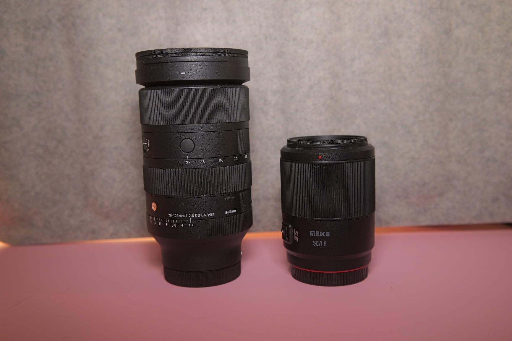 Meike 50mm F1.8 Auto Focus STM Stepping Motor Full Frame Portrait Lens Compatible with Panasonic Lumix Sigma L Cameras S1H S1 S5 S5 Mark II S1R S9 FP FPL customer photo 1