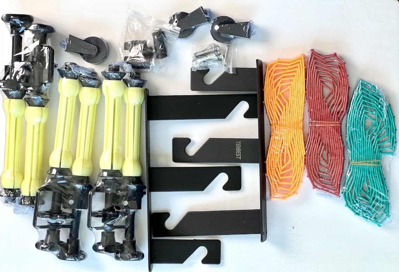 Photography Backdrop Roller Support System, 3 Rollers, Wall/Celing/Light Stand Backdrop Mount, Background Support customer photo 2