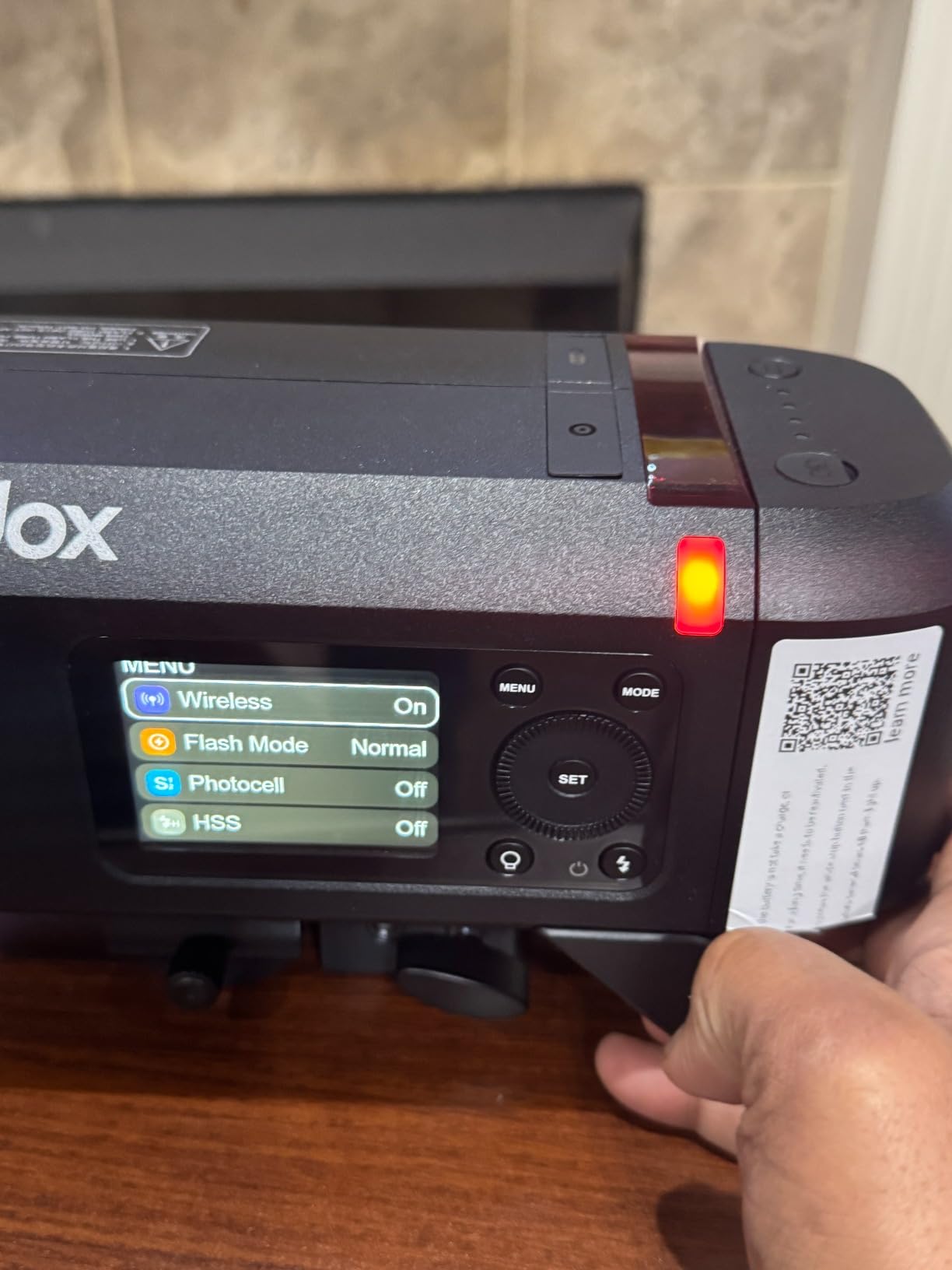 Godox AD600 Pro II AD600Pro II Outdoor Flash Strobe, 2.4G TTL Studio Flash HSS 1/8000s, 40W Bi-Color Modeling Light, 2600mAh Lithium Battery, for Canon Nikon Sony Olympus Fuji Panasonic Leica Pentax customer photo 1