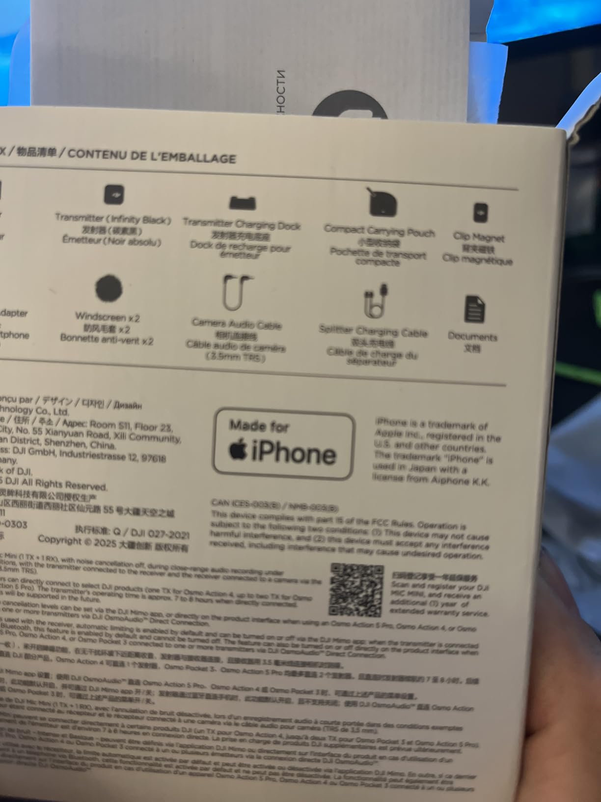 DJI Mic Mini (1 TX + 1 RX), Wireless Lavalier Microphone for iPhone/Camera/Android, Ultralight, Detail-Rich Audio, Noise Cancelling, Automatic Limiting customer photo 1