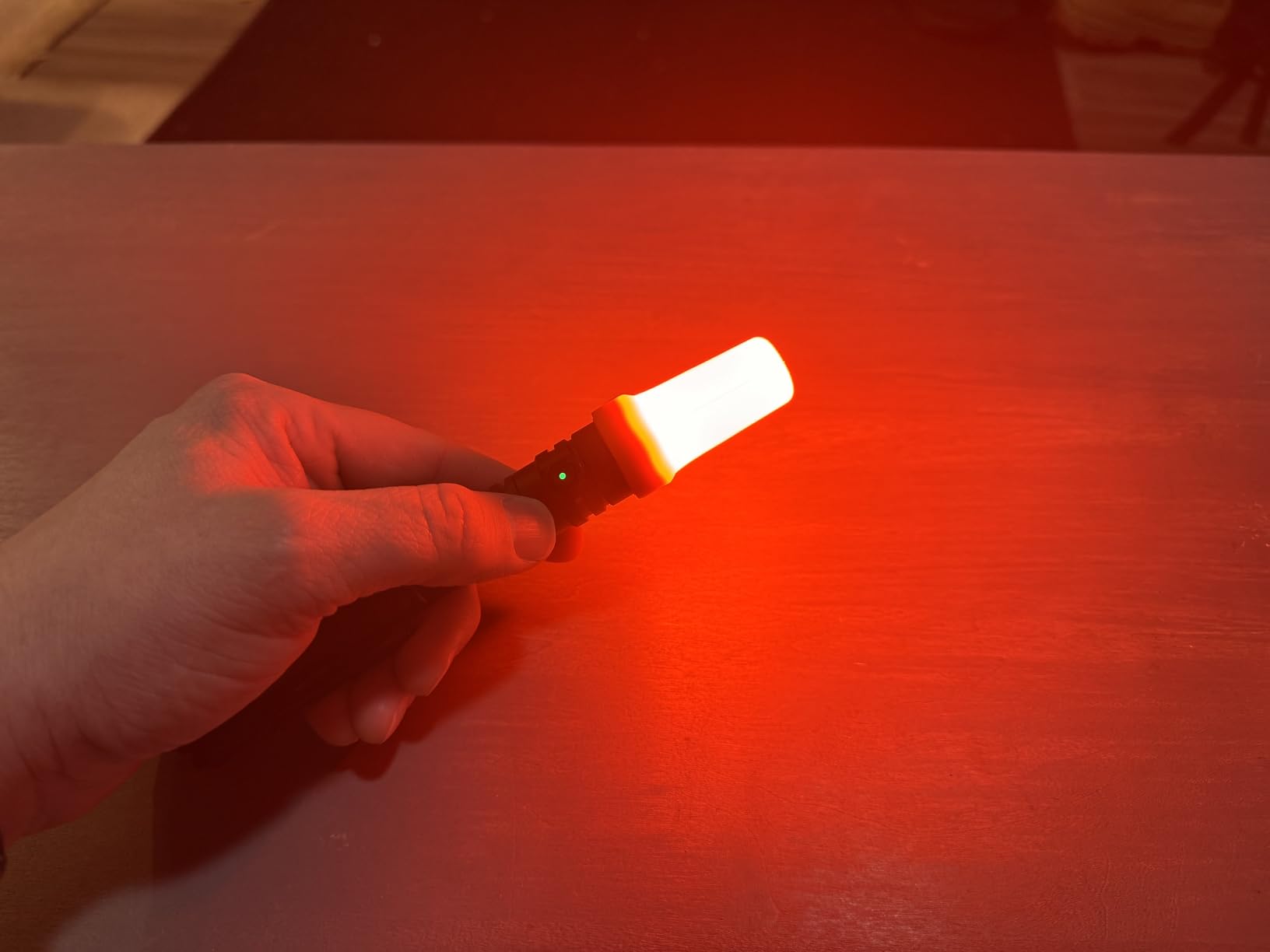 ACEBEAM TAC 2AA EDC Tactical Dual Modes Flashlight Rechargeable, 1400 High Lumens Flashlight, Dual Switch Pocket LED Flashlight, Super Bright Small Flash Light for Emergency, Camping, Home(SFT-25R HI) customer photo 2