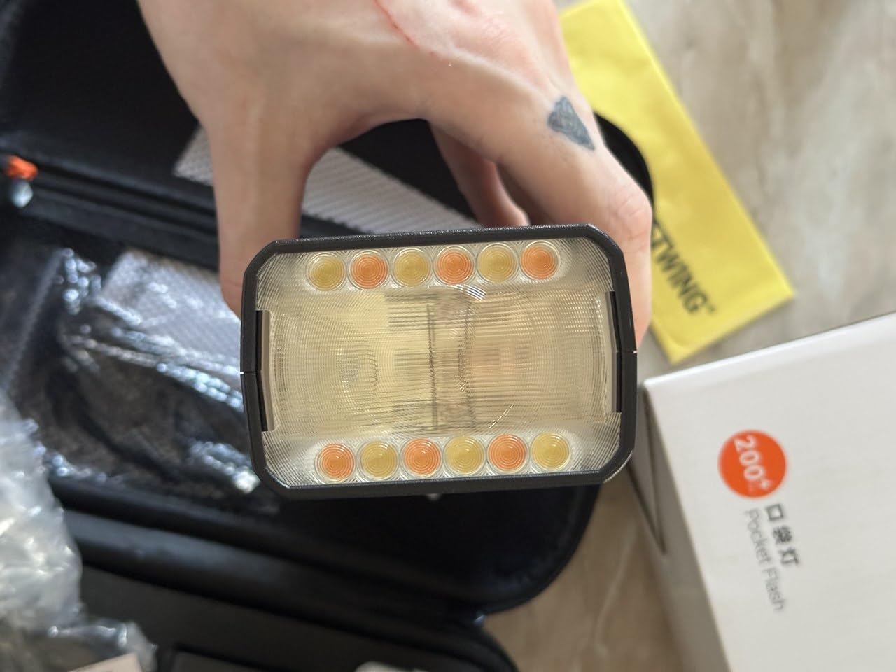 AD200 Pro II AD200Pro II Strobe Flash, TTL 200W Pocket Flash HSS 1/8000s, One-Tap Wireless Sync, Enhanced Color Screen, Photography Lighting for Canon, Sony, Nikon, Fuji, Olympus, Panasonic customer photo 1