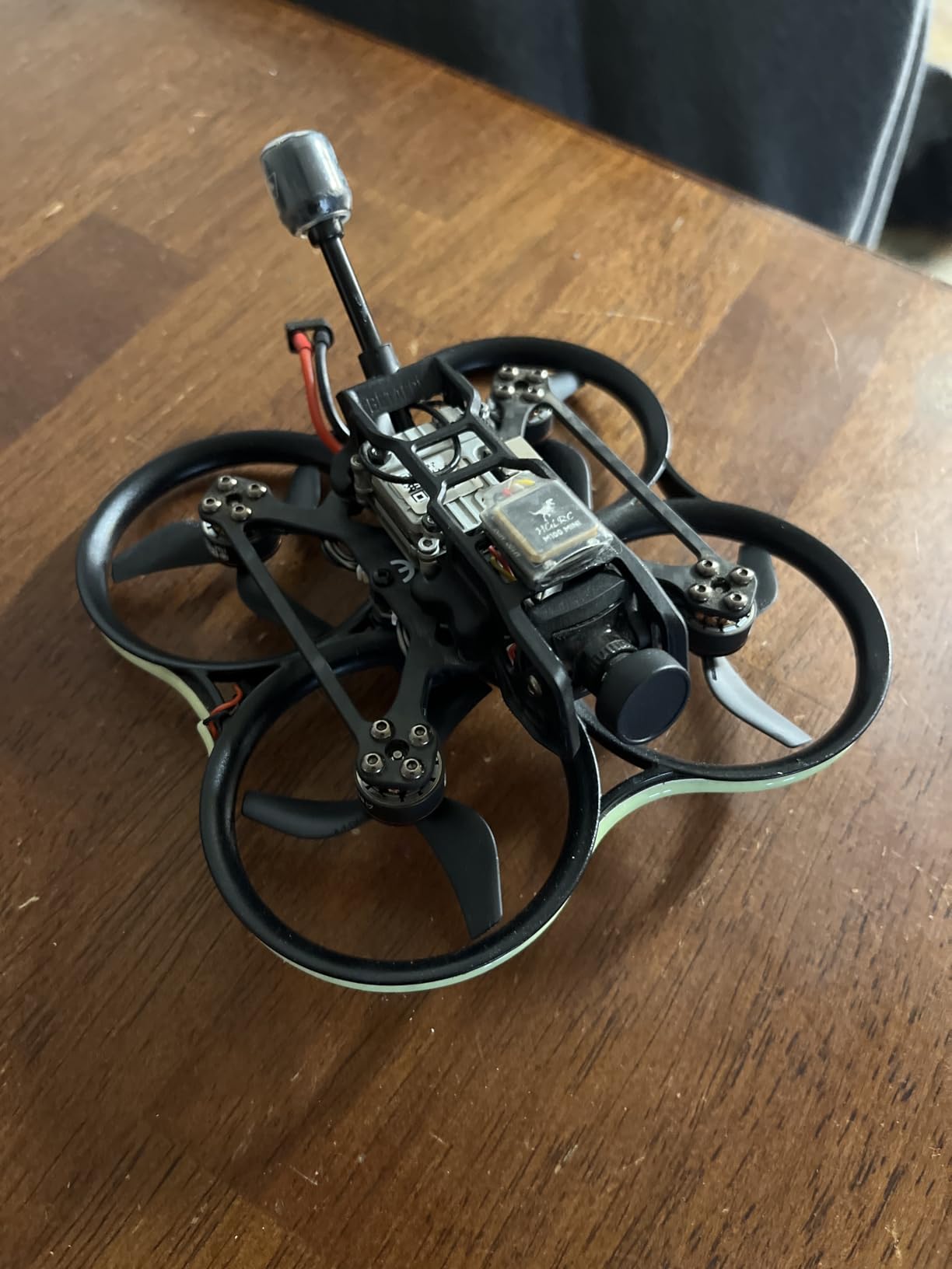 BETAFPV Pavo20 Pro Whoop Drone Quad 2.2inch Cinewhoop with HD Digital Bracket, 1104 7200KV Motor, F4 2-3S 20A FC, COB LED Strip Compatible for DJI O3/Caddx Vista/Runcam Link for FPV Freestyle Shooting customer photo 1