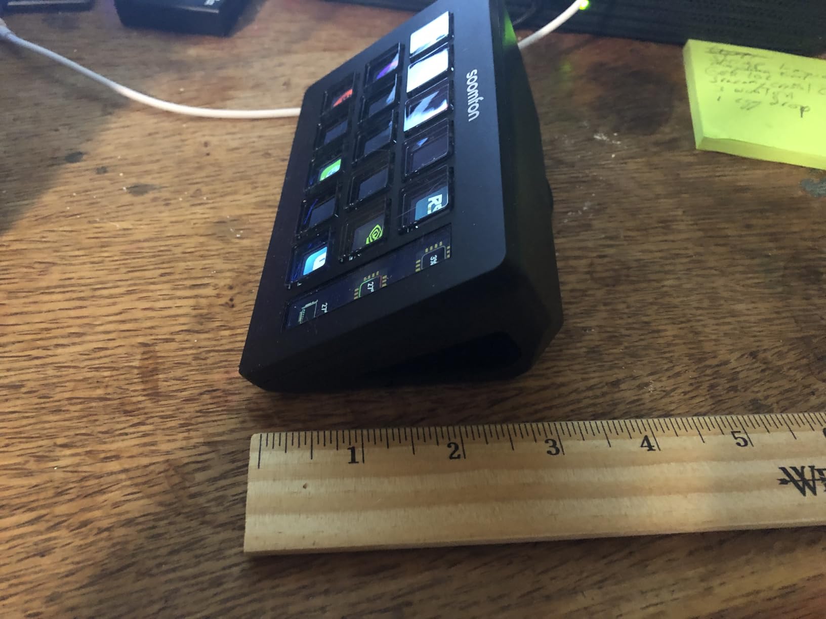 Stream Controller Stream Control Deck with 15 LCD Macro Keys Customizable to Trigger Actions in OBS Twitch YouTube Compatible with PC and Mac for Content Creators Streaming Gaming customer photo 2