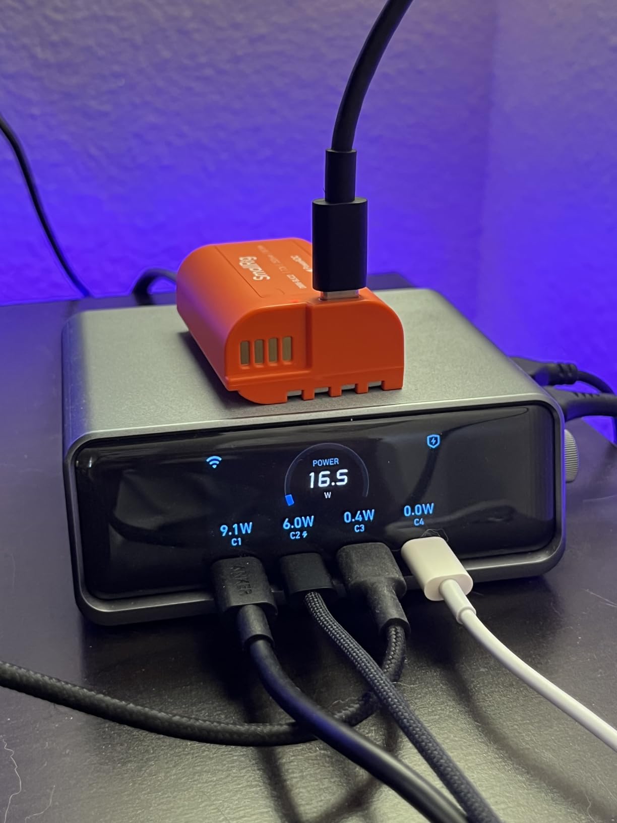 SMALLRIG 2520mAh Replacement USB-C Battery for Panasonic DMW-BLK22, 2.5H Fully Charged, for Panasonic LUMIX GH5 / S5, for LUMIX G5 II, S5 IIX, GH7, GH6, S9, G9 II customer photo 1