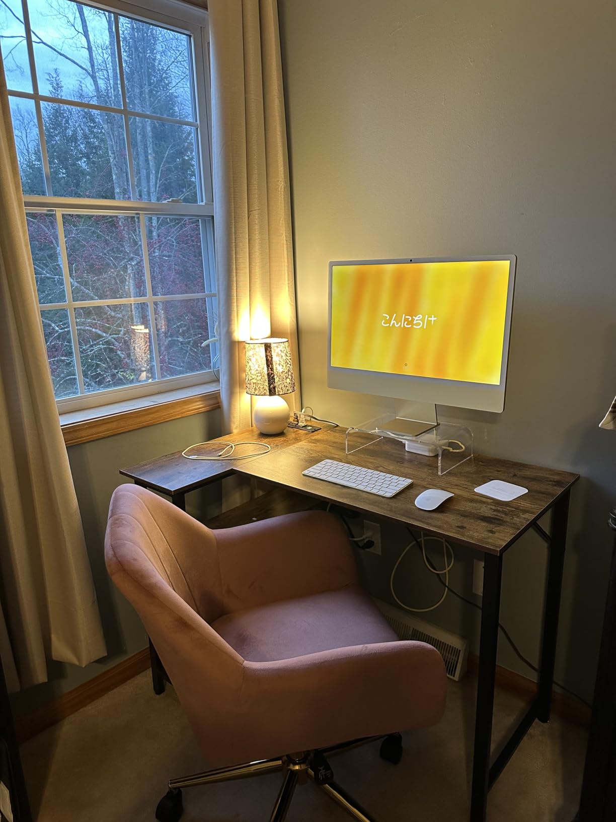 Apple 2024 iMac All-in-One Desktop Computer with M4 chip with 10-core CPU and 10-core GPU: Built for Apple Intelligence, 24-inch Retina Display, 16GB Unified Memory, 256GB SSD Storage; Blue customer photo 1
