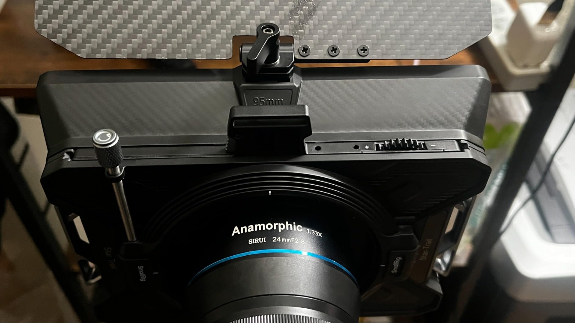 SmallRig Matte Box Kit with CPL&VND Filters, Lens Hood and Top Flag, 2 Pcs 4x5.65 Filter Frame, 4 Pcs Threaded Adapter, CPL 1 & 2 Filters, No Vignetting, for Mirrorless Camera Video - 5011 customer photo 1