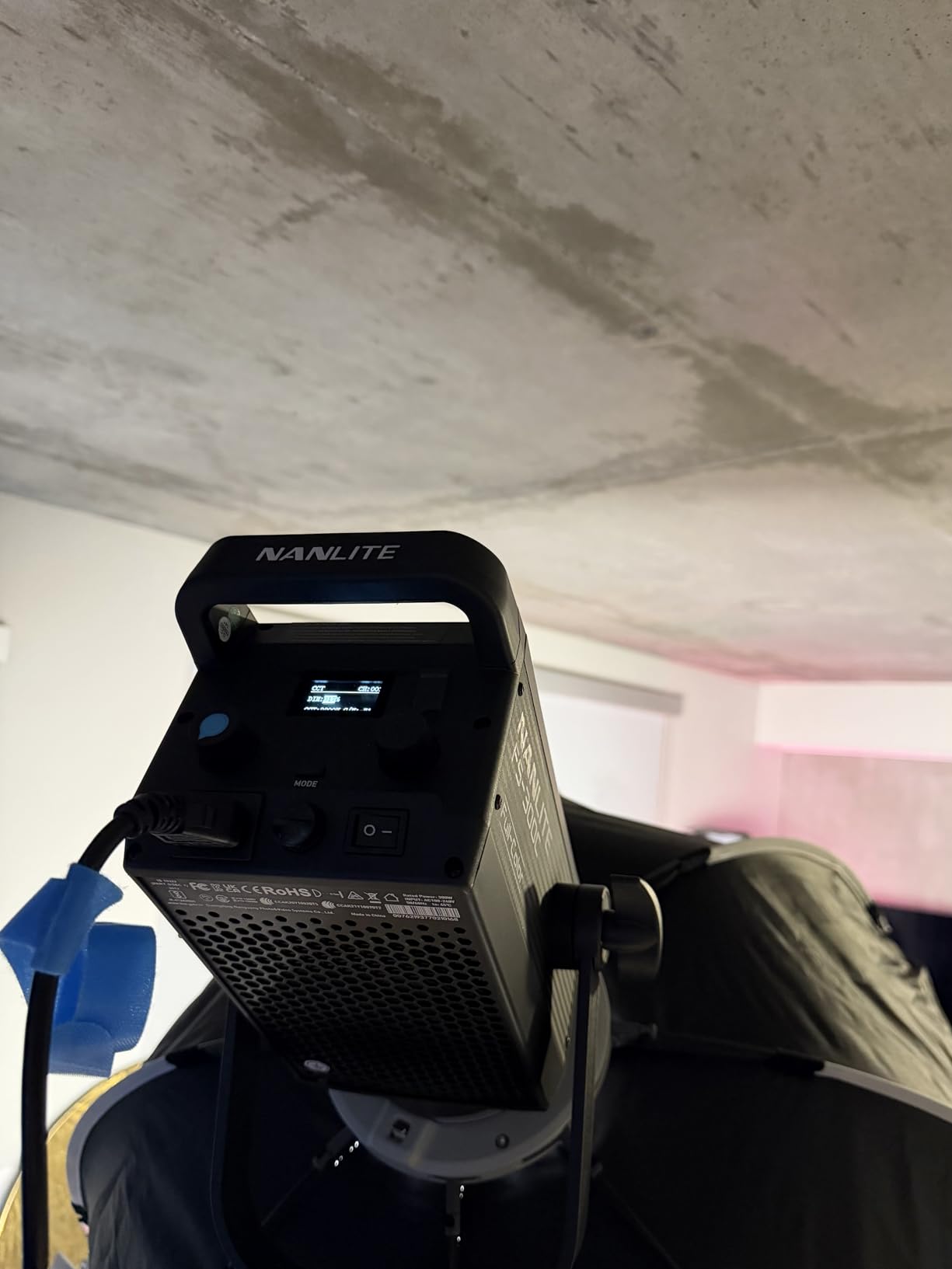 FS-300C 300w RGB Studio Spotlight, 2700K-7500K, APP Control, Led Video Light Bowens Mount for Photography, Videography, Live Streamer, Content Creation customer photo 2