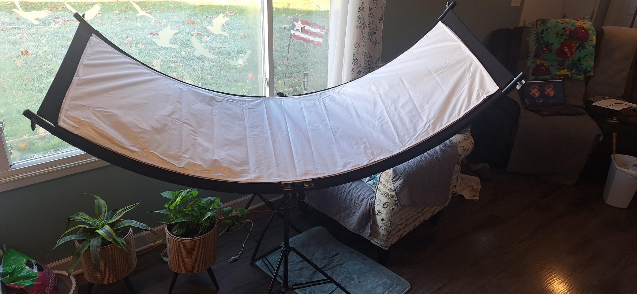 NEEWER U Type Light Diffuser Reflector for Studio and Photography Situation with Carrying Case, Arclight Curved Reflector 30