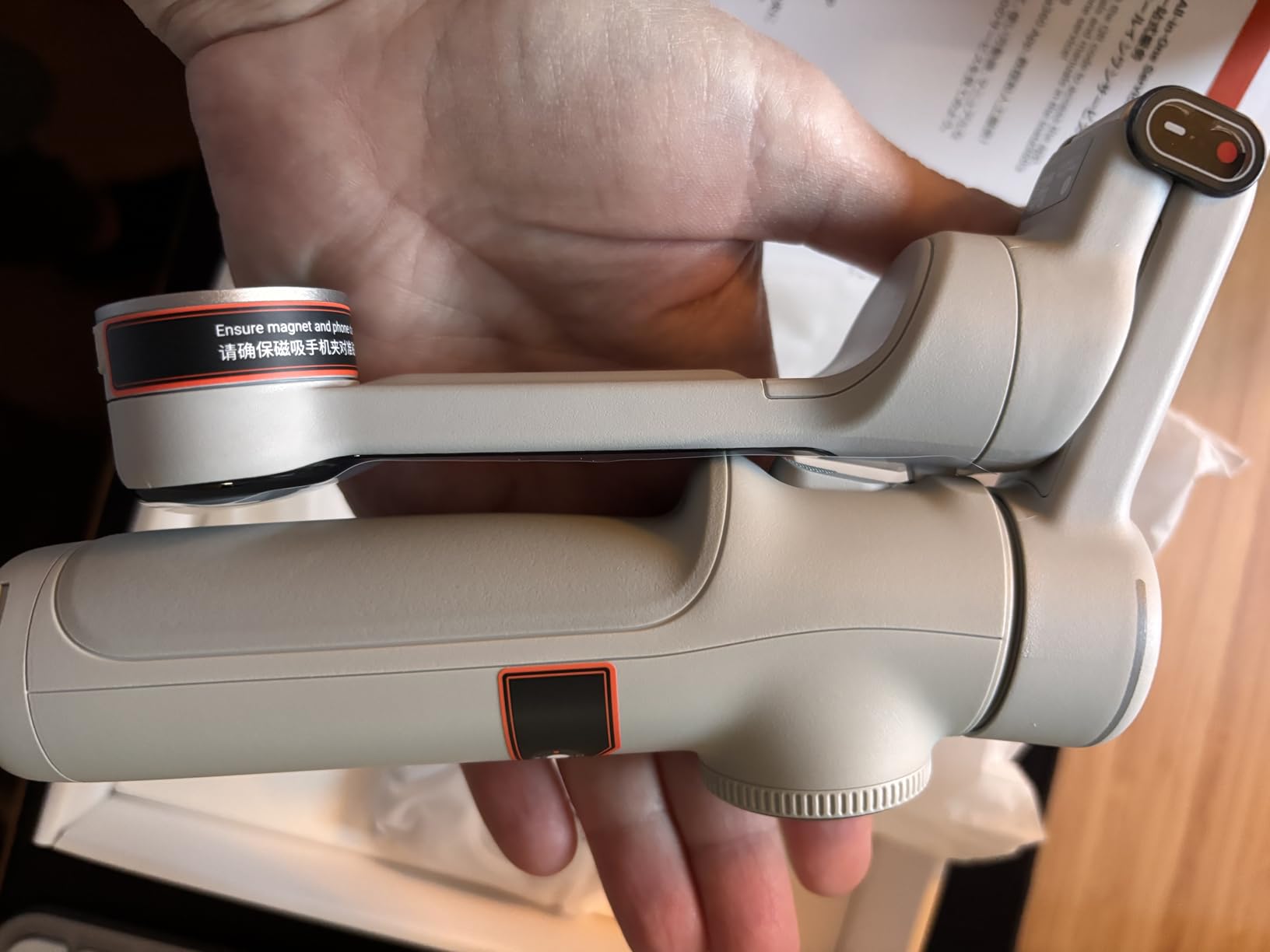 Insta360 Flow 2 Pro White - Industry-First AI Phone Gimbal with Apple DockKit, Pioneering 360 degree Pan Tracking, Free Tilt, Built-in Tripod/Selfie Stick, Portable Vlog/Travel Stabilizer customer photo 2