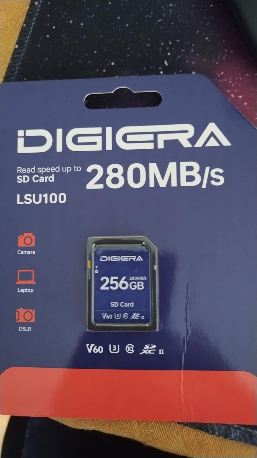 128GB LS100 SDXC UHS-I Memory Card - up to 170MB/s, C10, U3, V30, 4K UHD, SD Card for Computers, Digital Cameras, Home Theatre Devices, Car Navigation Systems (1 Pack) customer photo 2