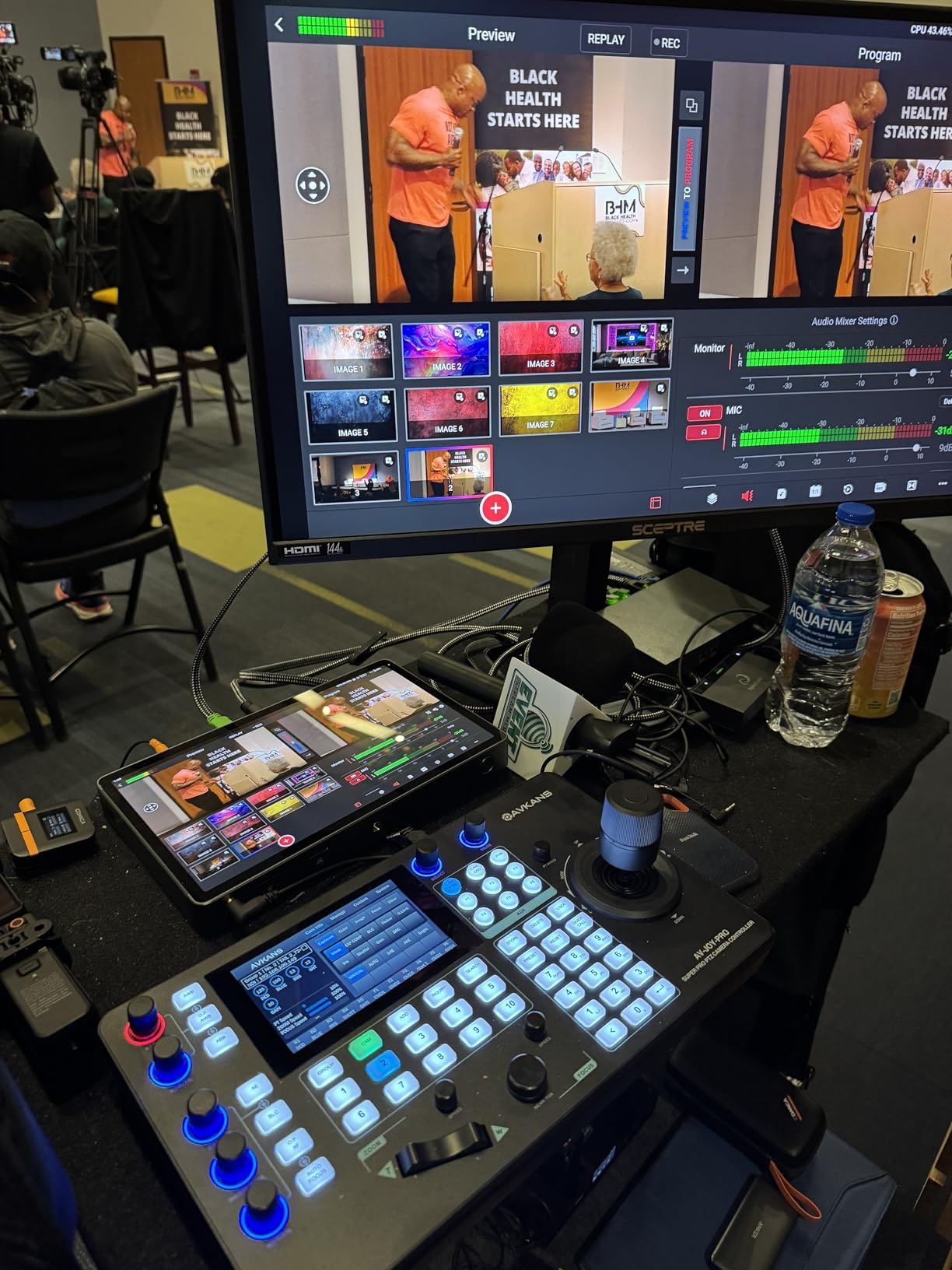 YoloLiv YoloBox Extreme, All-in-One Multicam 4K Live Streaming Switcher with 8 HDMI & 3 USB & 6 NDI Inputs, 2 HDMI Out, 4K ISO Recording, for Facebook, YouTube, RTMP/SRT customer photo 2