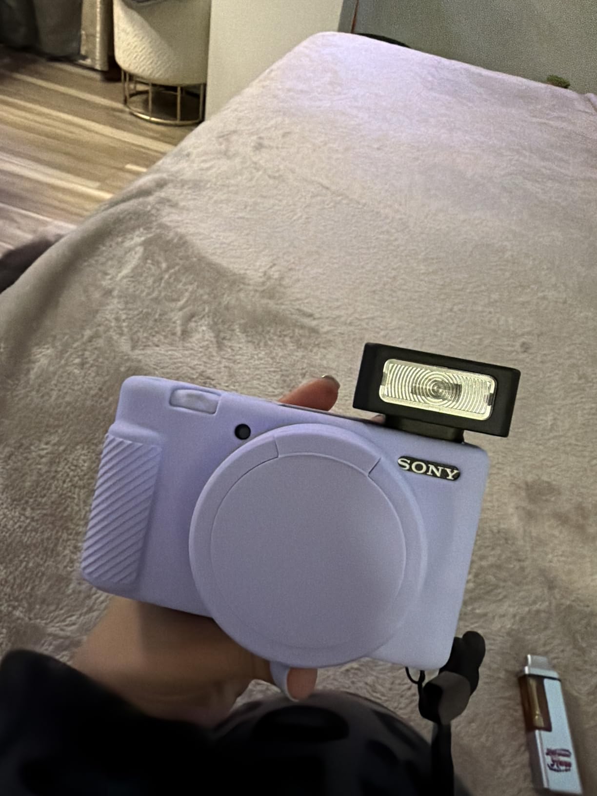 ULANZI SL01 Mini Camera Flash, GN8 6500K Mini Flash Speedlite, 4 Power Levels, Compatible with Sony ZV-1/ZV-E10/Canon/Nikon/Fuji/Panasonic/Leica/Olympus customer photo 2