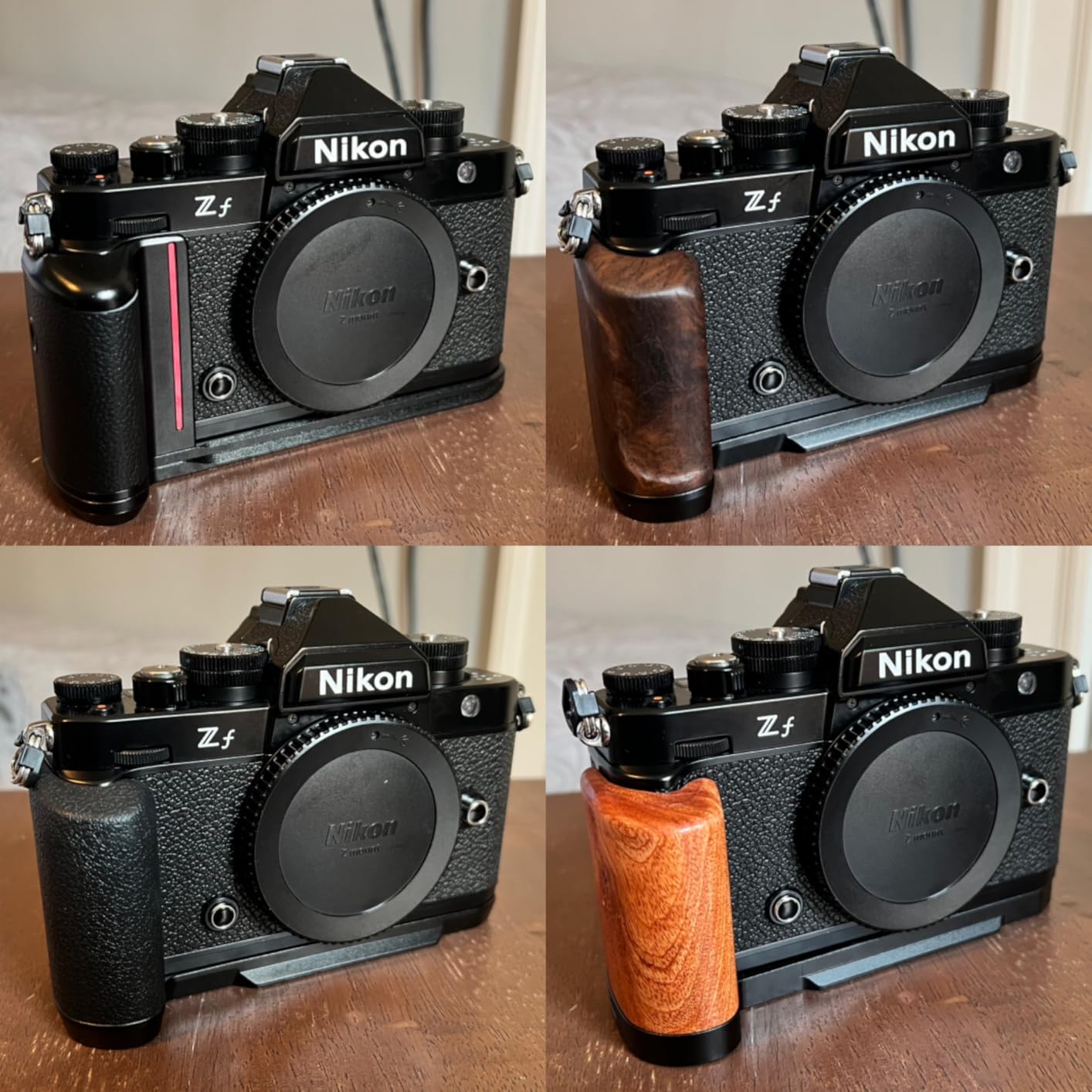 NEEWER Zf Handgrip L Shaped Grip Compatible with Nikon Z f Camera, Retro Mounting Baseplate L Bracket with Handle, Thumb Grip & Aluminum Shutter Button, Compatible with Arca Type Tripod Head, CA134 customer photo 1