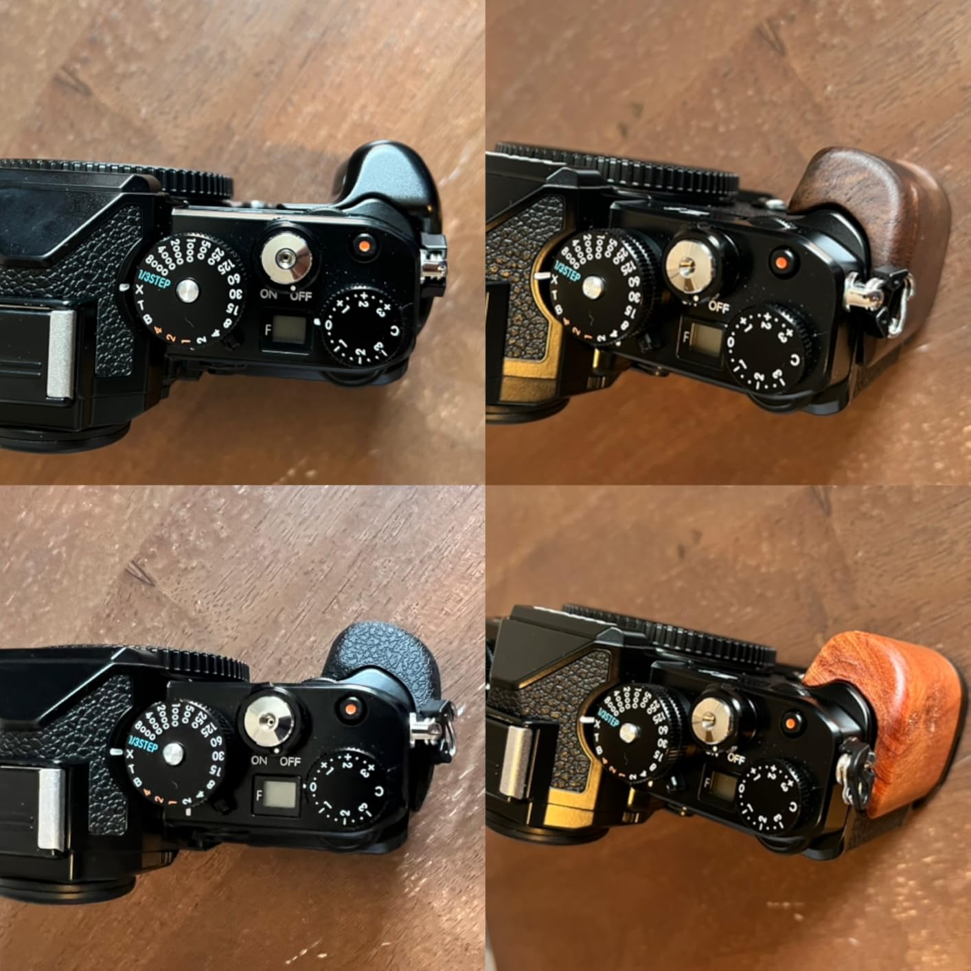 NEEWER Zf Handgrip L Shaped Grip Compatible with Nikon Z f Camera, Retro Mounting Baseplate L Bracket with Handle, Thumb Grip & Aluminum Shutter Button, Compatible with Arca Type Tripod Head, CA134 customer photo 2