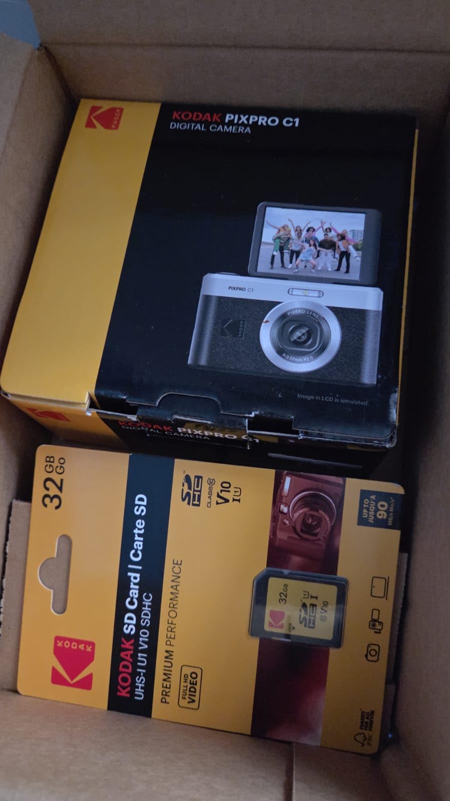 Kodak PIXPRO C1 Friendly Zoom Digital Camera - 13MP Compact Point and Shoot with 2.8