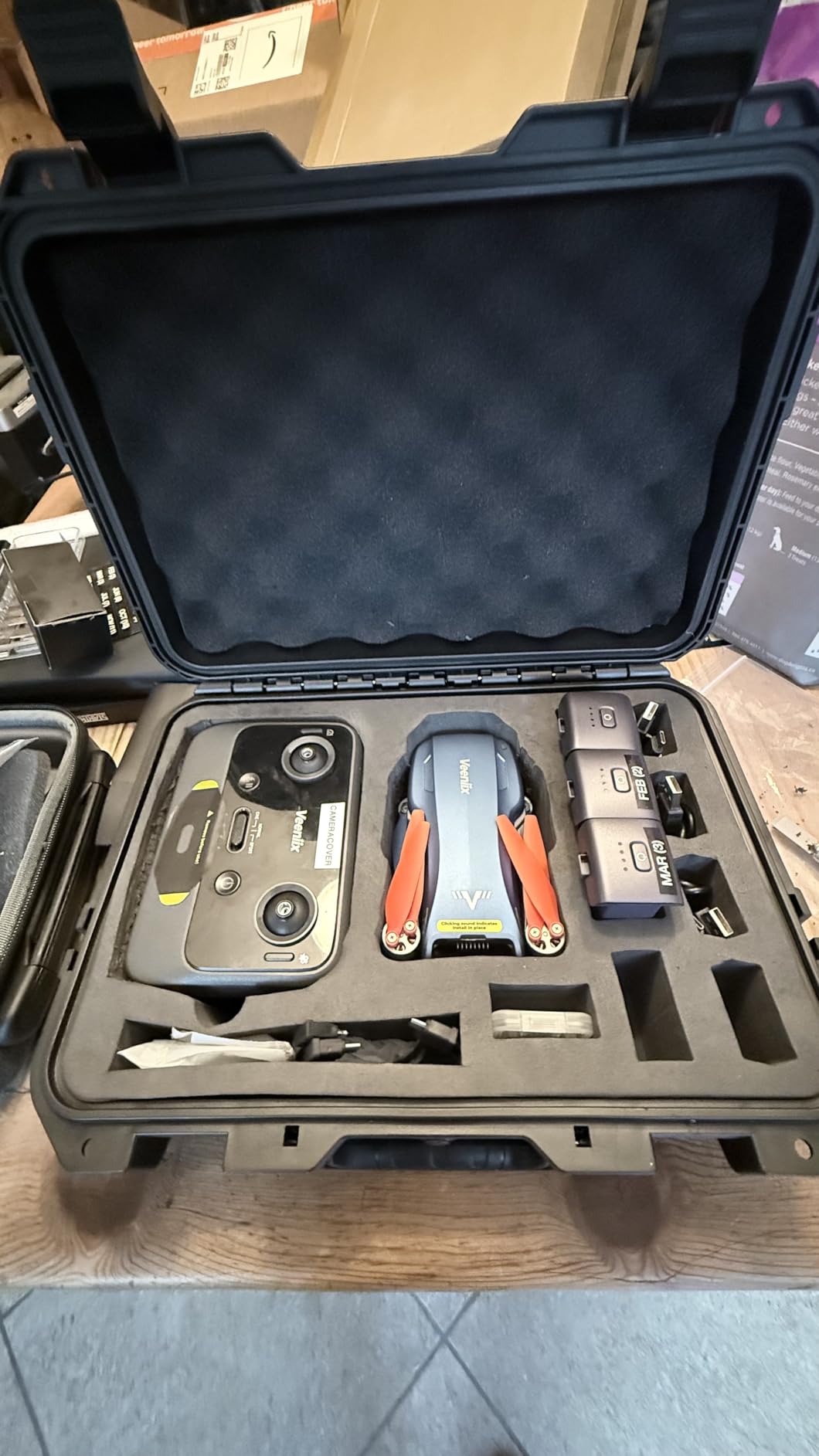 RS 4 Mini Hard Case, Waterproof Storage Travel Case for DJI RS 4 Mini Creator Combo Gimbal Lightweight Stabilizer & Accessories customer photo 1