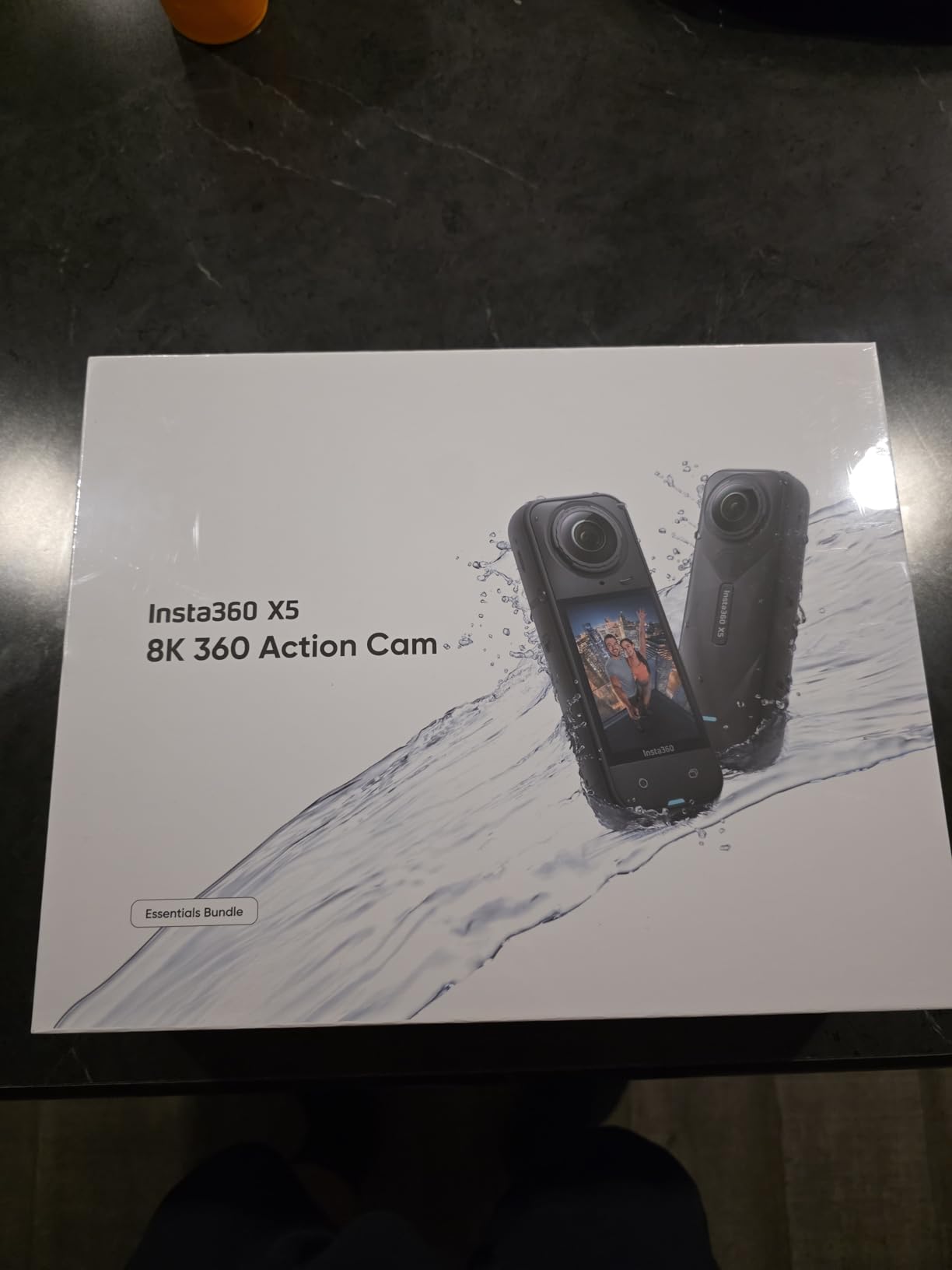 Insta360 X5 Essentials Bundle - Waterproof 8K 360 Degree Action Camera, Leading Low Light, Invisible Selfie Stick Effect, 3-Hour Battery customer photo 2