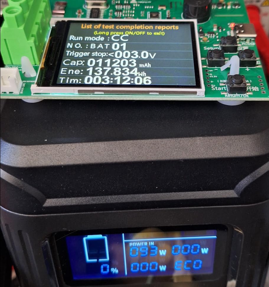 240W Portable Power Station 154Wh/48000mAh, 100W USB-C PD(Dual Way) LiFePO4 Battery Power Bank Station, 7 ports Solar Generator with LED and Stand for Camping, Home, Travel(Wall Charger Not Included) customer photo 1