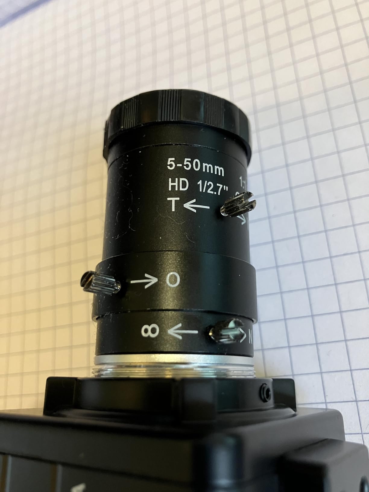 USB Camera 16 Megapixels High Resolution 5K USB Webcam with CS Mount 5-50mm Manual Varifocus Lens Close UP OpenCV Camera Free Driver Plug and Play for Windows Linux Laptop Jetson Nano customer photo 1