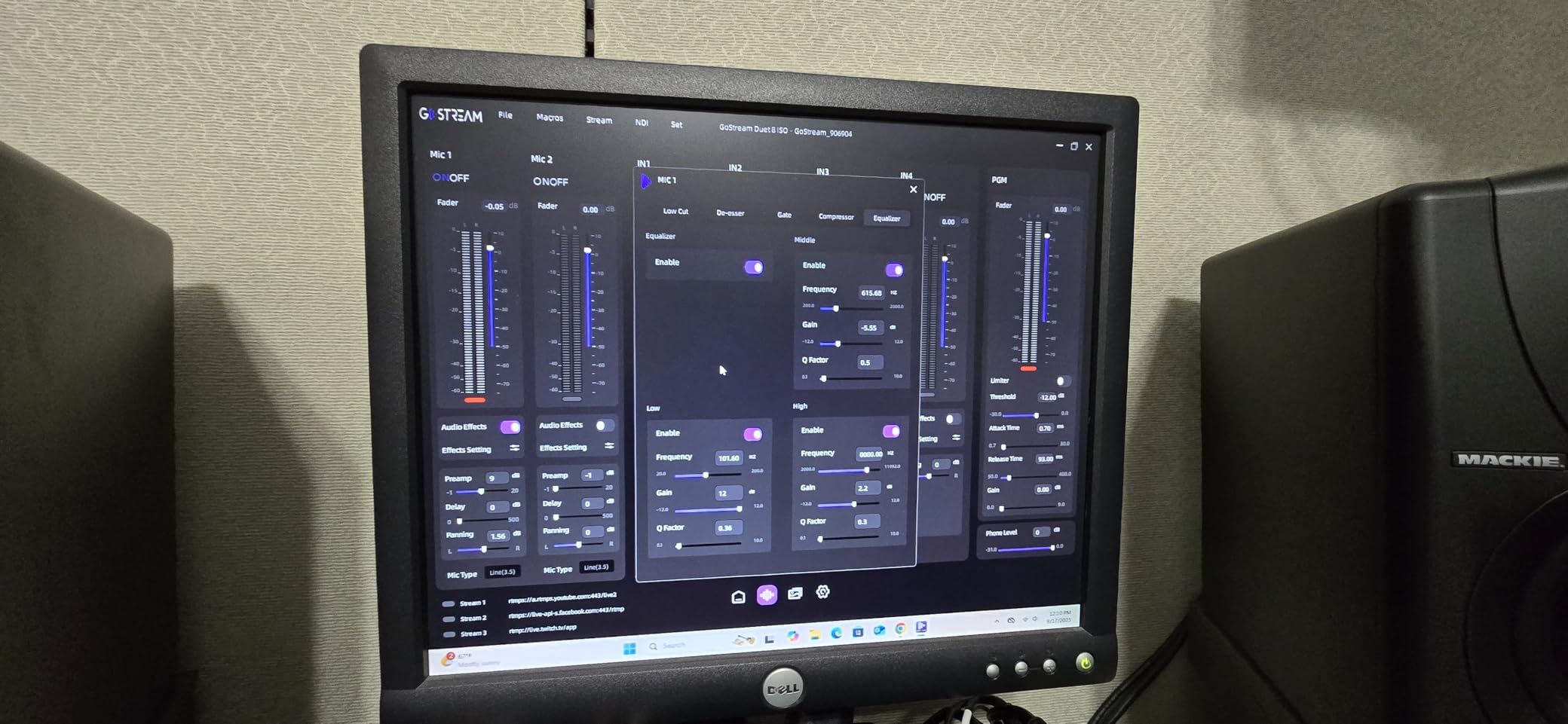Osee GoStream Duet 8 ISO, 8 Channels Video Switcher with 4 4K-HDMI, 4 SDI, and 4 NDI HX/ 4 SRT/ 4 RTMP/ 2 Webcam. 2 XLR Audio, 8 Layouts, Isolated Recording, Podcast Unit for YouTube, Facebook customer photo 1