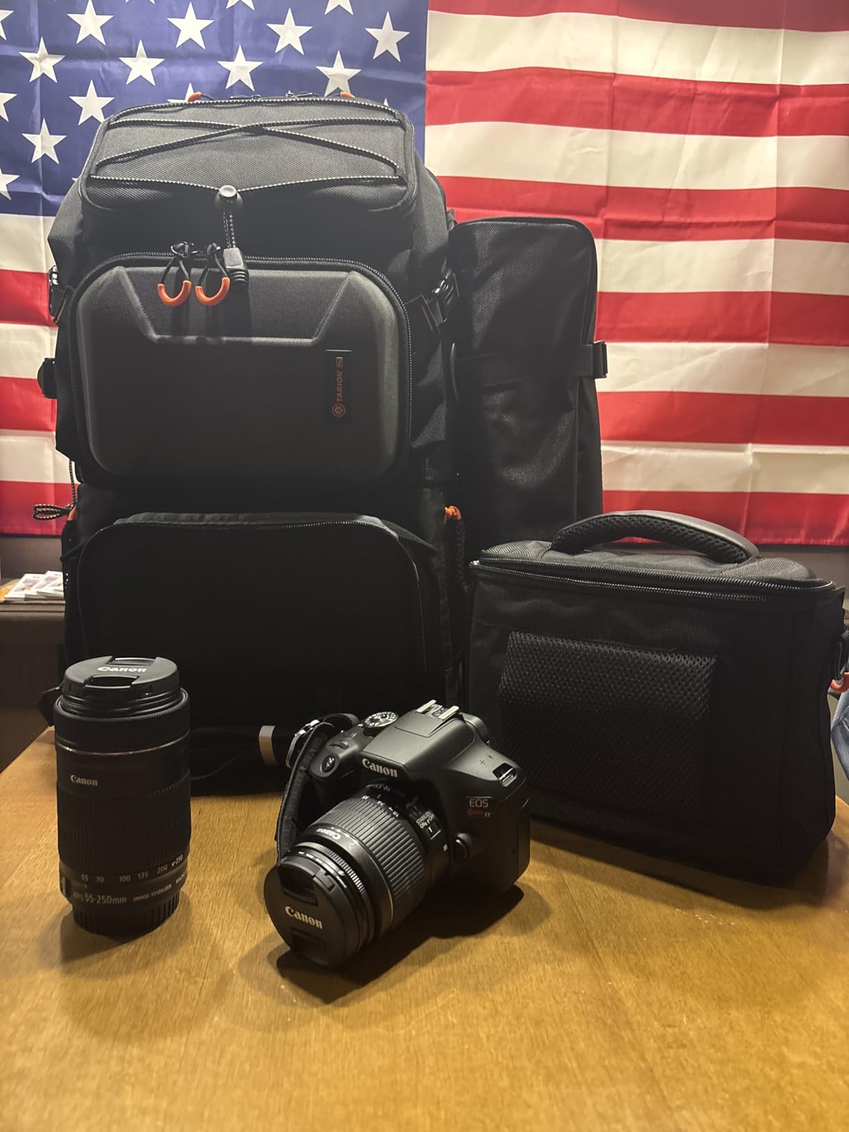 Canon EOS Rebel T7 DSLR Camera with 18-55mm Lens Bundle with Extra Canon Battery + 2X 64GB Memory Cards + Accessory Kit Including Bag, Flash, Remote, Aux Lenses, Software & More customer photo 1