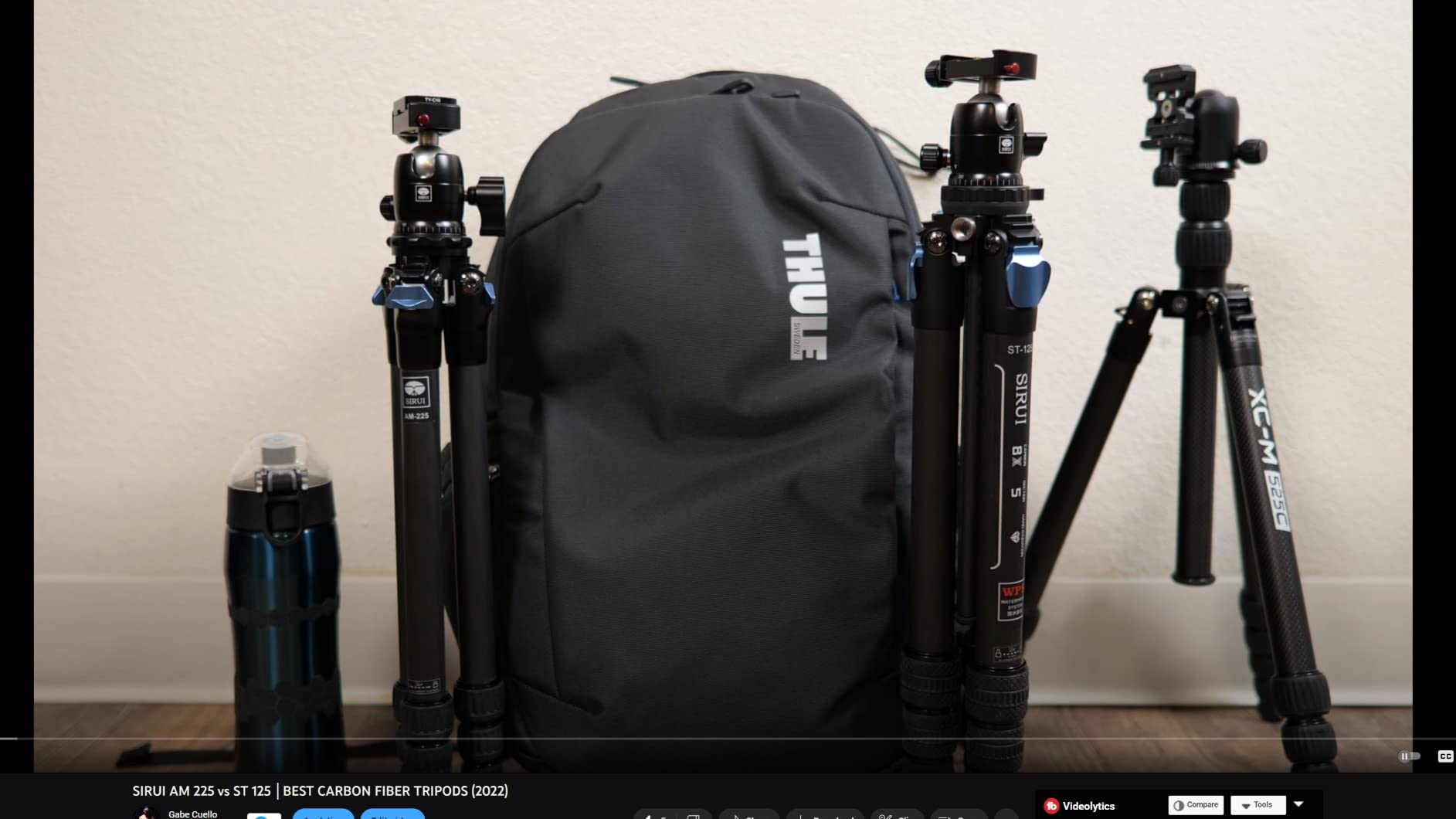 SIRUI Carbon Fiber Travel Tripod, 50