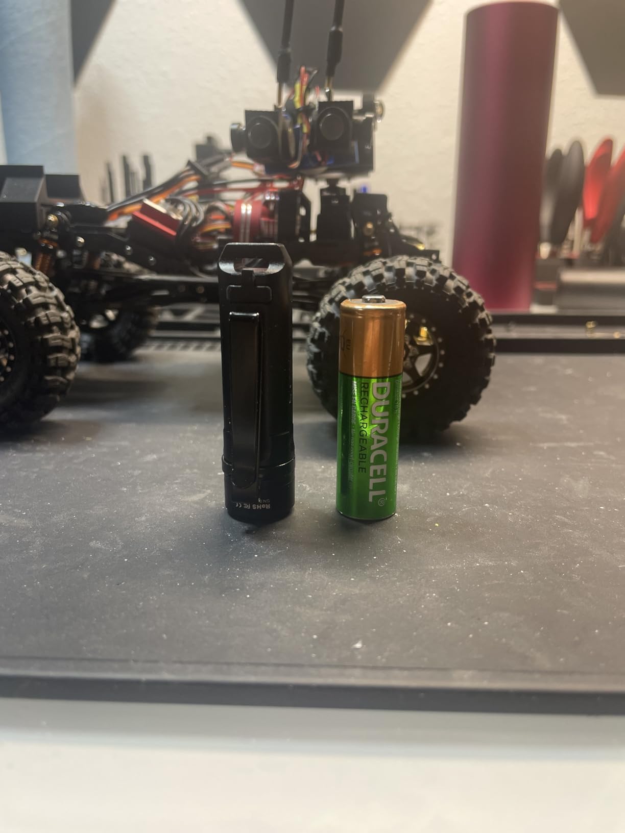 ThruNite Ti Mini Keychain Flashlight, USB-C Rechargeable EDC Pocket Light, Bright 650 Lumens Small Keychain Gadget for Camping, Everyday Carry, Indoor Outdoor Use customer photo 2