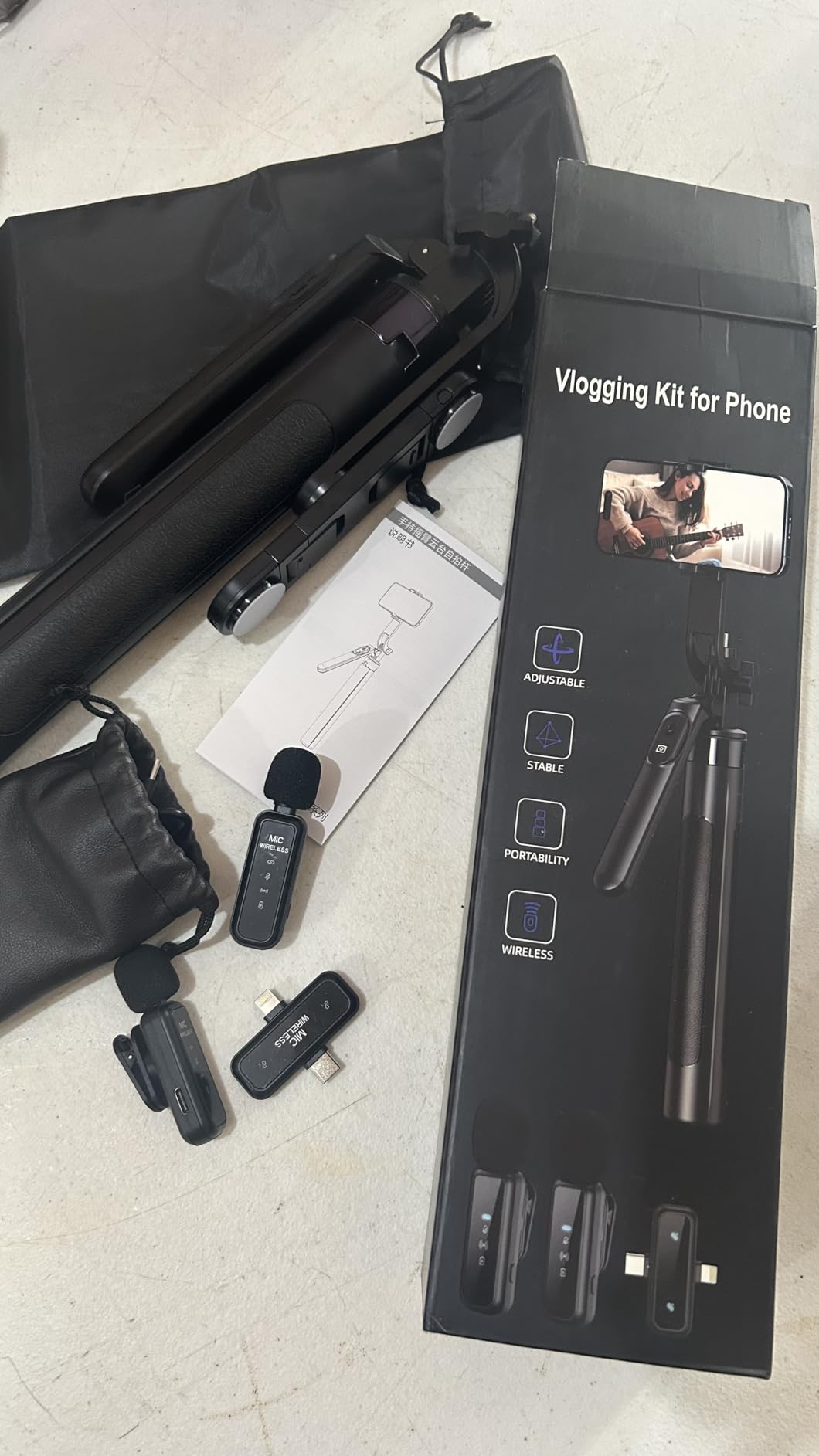 Vlogging Kit for iPhone/Android, 71