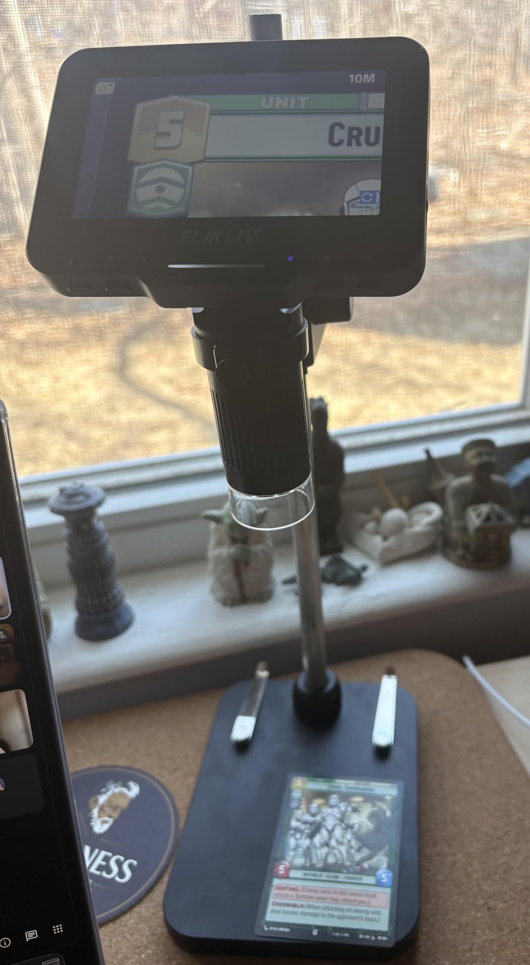 Elikliv EDM4C Coin Microscope with Scale: 4.3