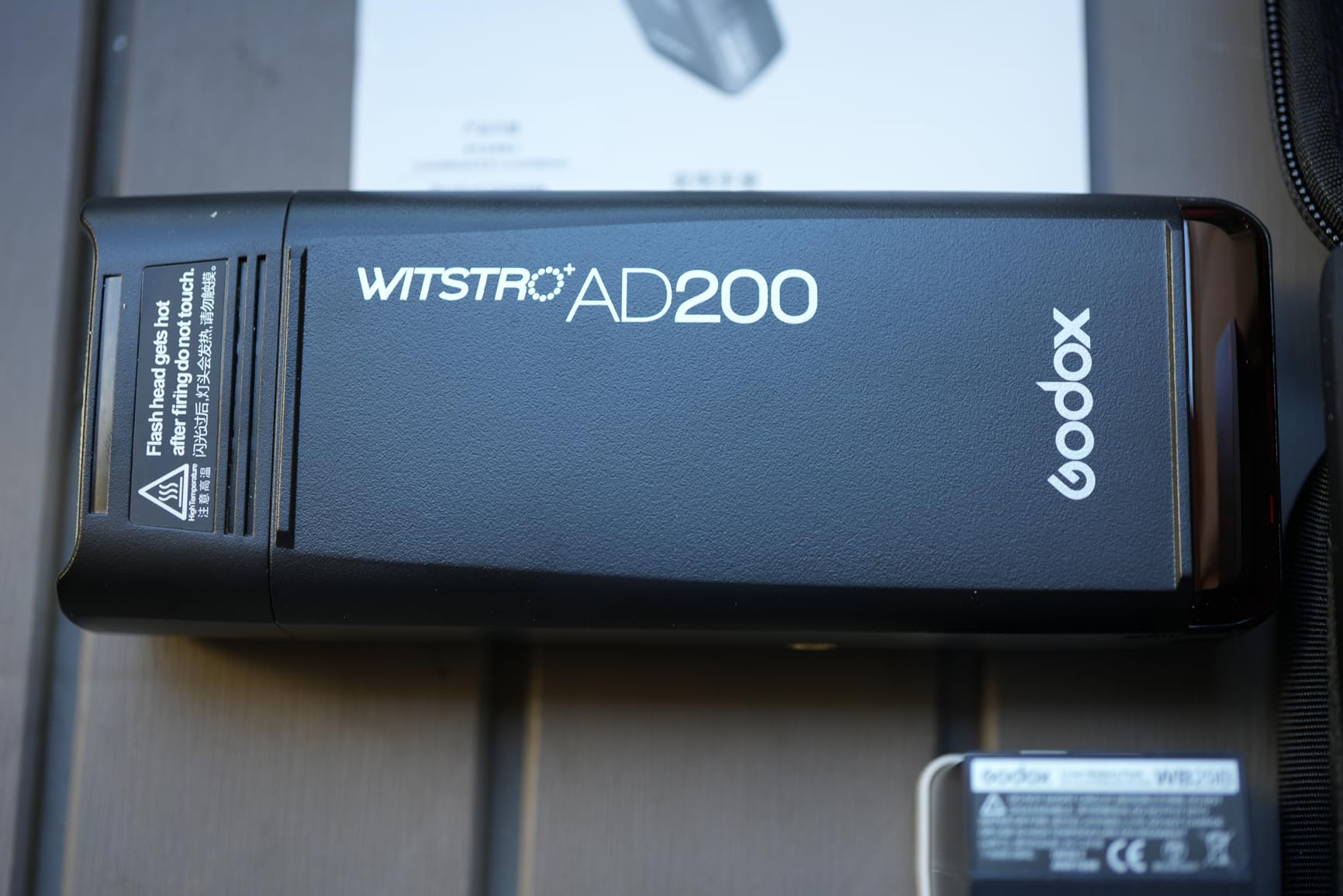 Godox AD200 Strobe Flash, 200W with Bare Bulb Outdoor Speedlite Flash for Beginner Pocket Flash with Carry Bag TTL HSS 1/8000s 2.4G Li-on Battery, 0.01-2.1s Recycling 500 Full Power Flashes Monolight customer photo 2