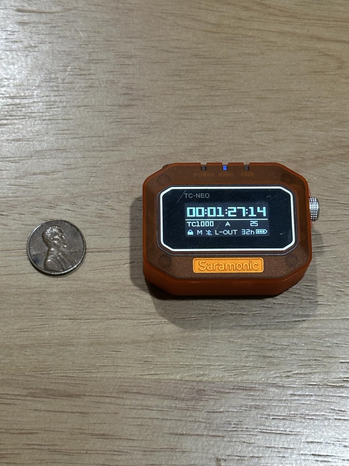 Saramonic Timecode Generator with 2.4GHz & Bluetooth App Wireless Control and Synchronization | Compatible with ARRI, RED, Canon, Sony, USB-C Devices & More (TC-NEO) customer photo 2
