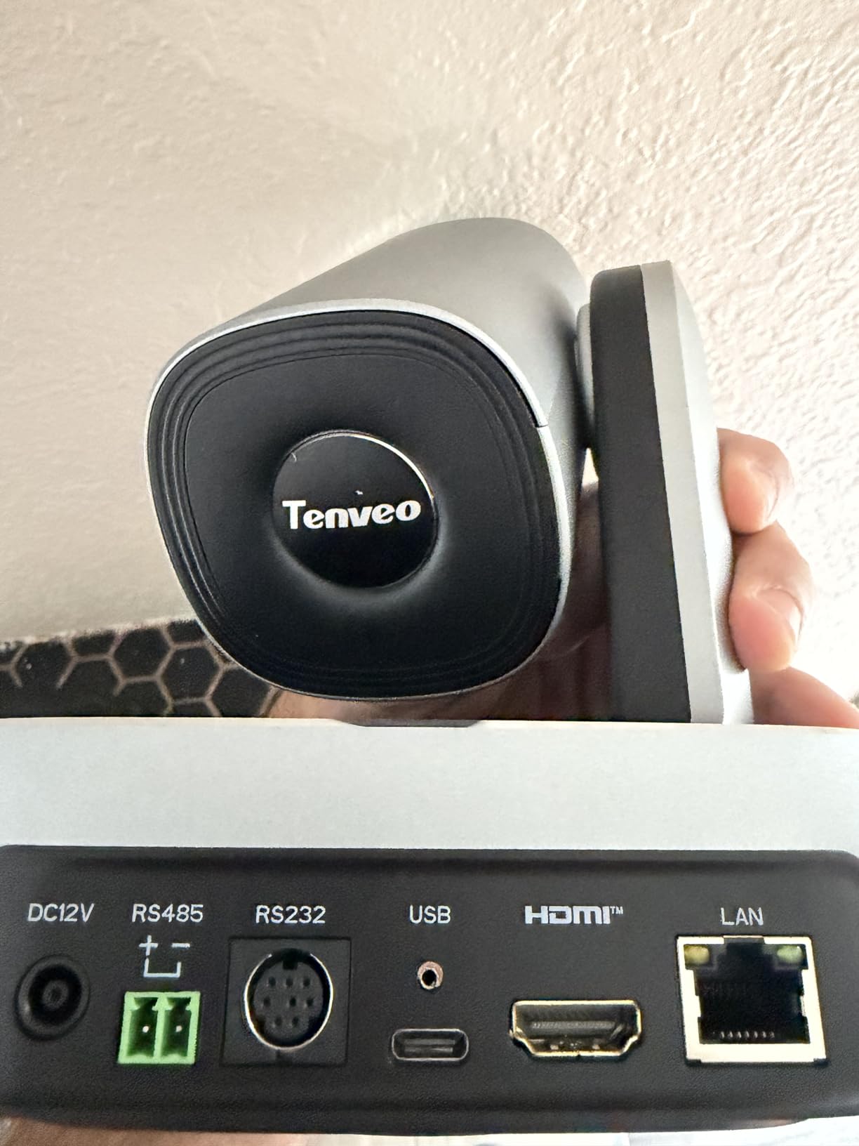 Tenveo 4K NDI PTZ Camera - AI Humanoid & Face Auto-Tracking with 12X Optical Zoom customer photo 1