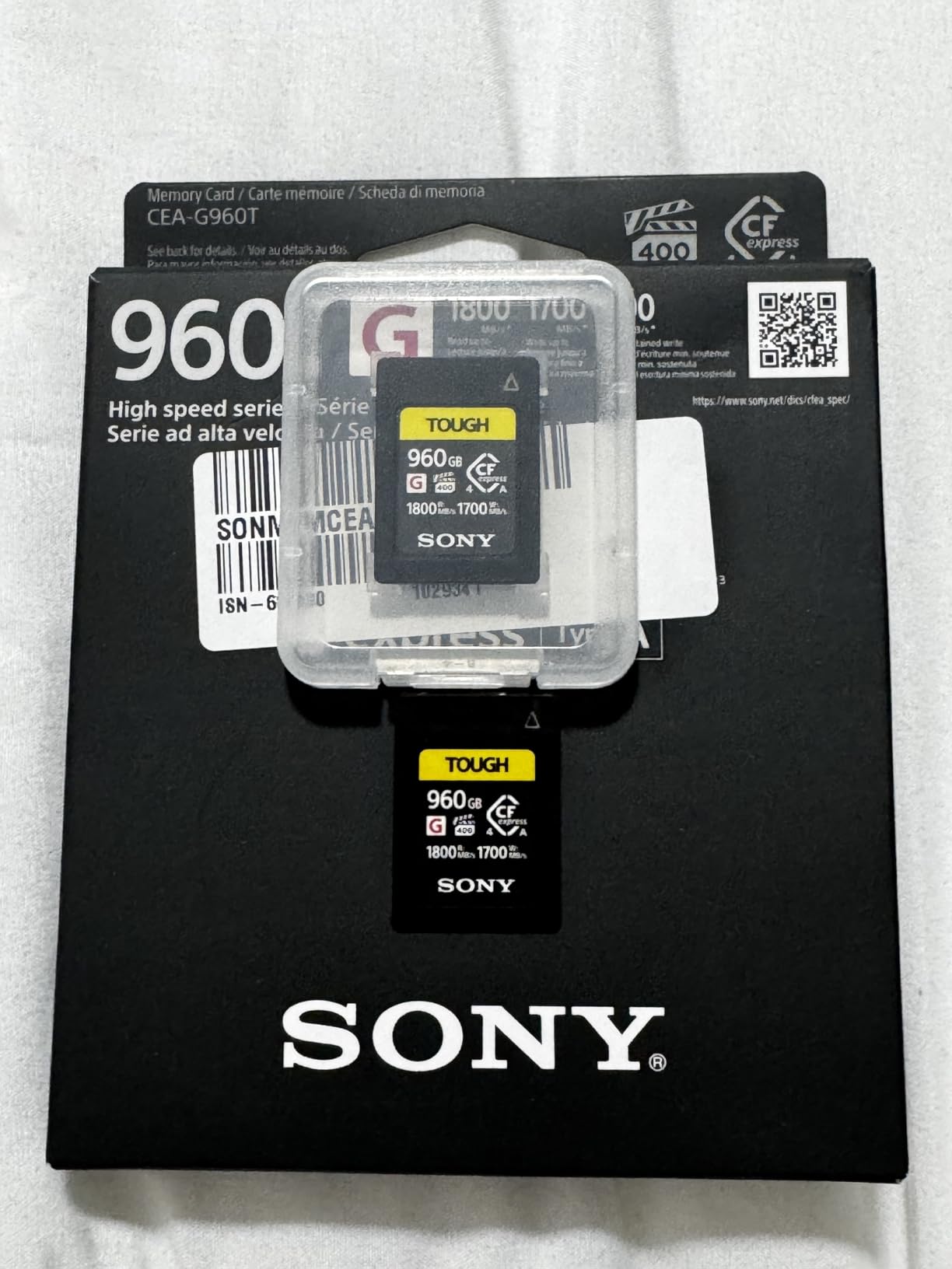 Sony CEA-G Series CFexpress Type A Memory Card CEA-G960T 960GB customer photo 1