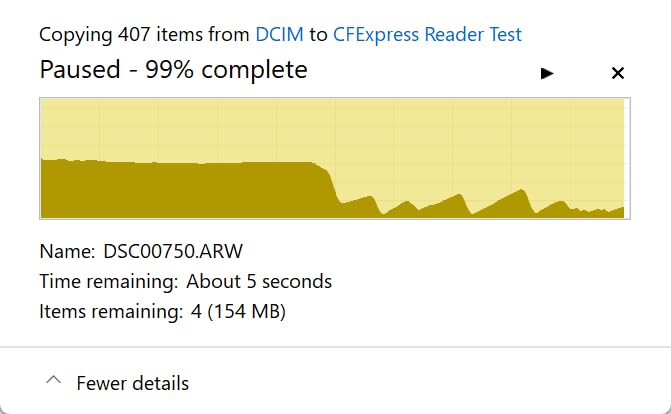 Sony CFexpress Type A Card Reader, MRWG3 customer photo 1