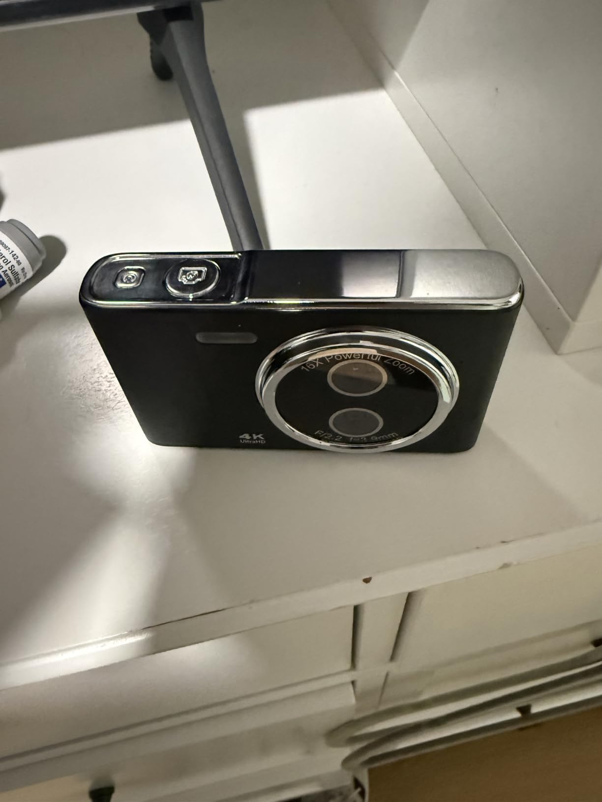 Digital Camera, 48MP FHD 1080P Point and Shoot Camera with 16x Zoom, Anti Shake Compact Portable Camera for Photography with 32GB Card, Autofocus Camara for Kids, Beginners, Teens, Black customer photo 2