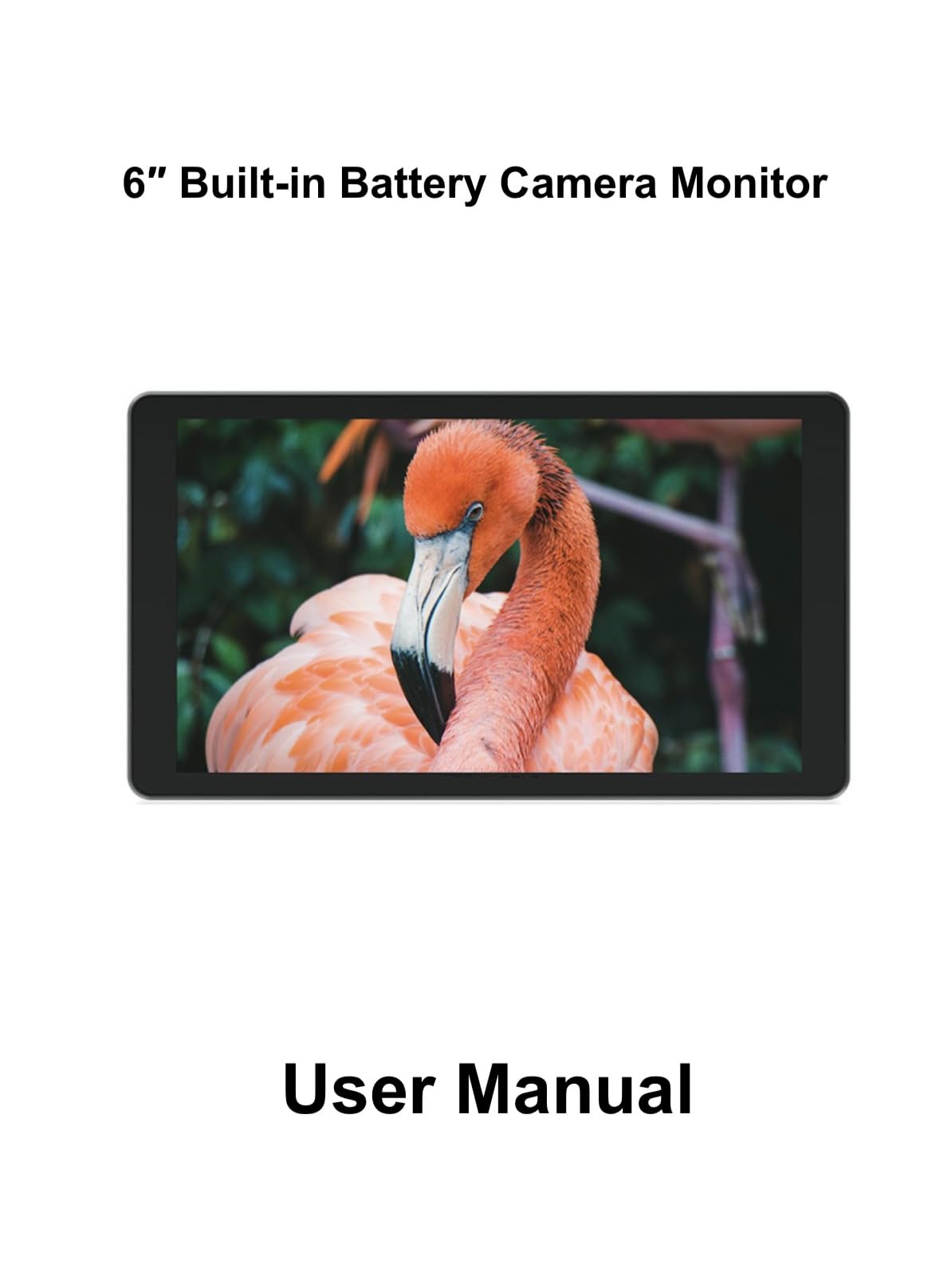 FEELWORLD P6XL 6 Inch Camera Monitor, 1200nit IPS Touch Screen 1920x1080 Built-in 3000mAh Battery Camera Field Monitor customer photo 1