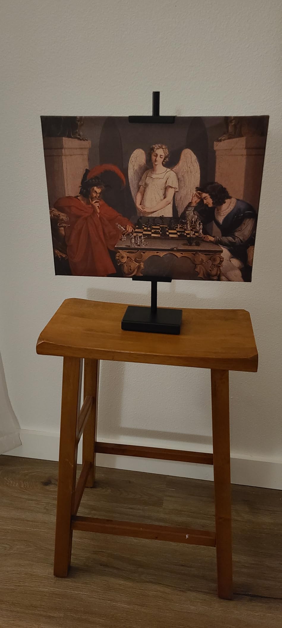 Adjustable Tabletop Easel Stand, Picture Easels for Display Up to 17