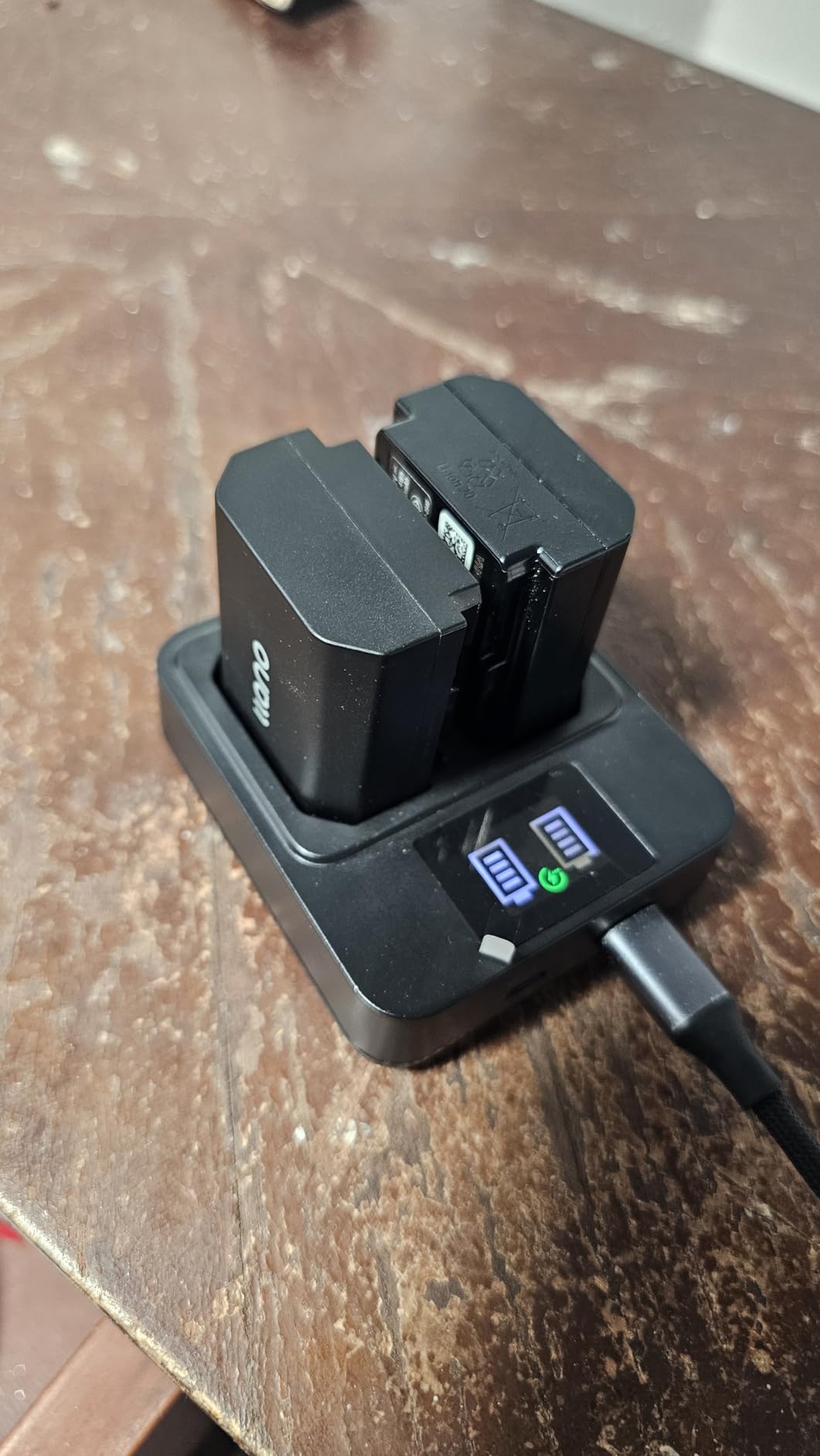 llano NP-FZ100 Battery 2-Pack with 20W USB-C Fast Dual Charger for Sony A7III A7IV A7C A7CII A7RV A7RIII A7RIV A6700 A6600 FX3 FX30 ZV-E1 ZV-E10 II A9 A1 Cameras - 2400mAh Replacement Battery Set customer photo 1