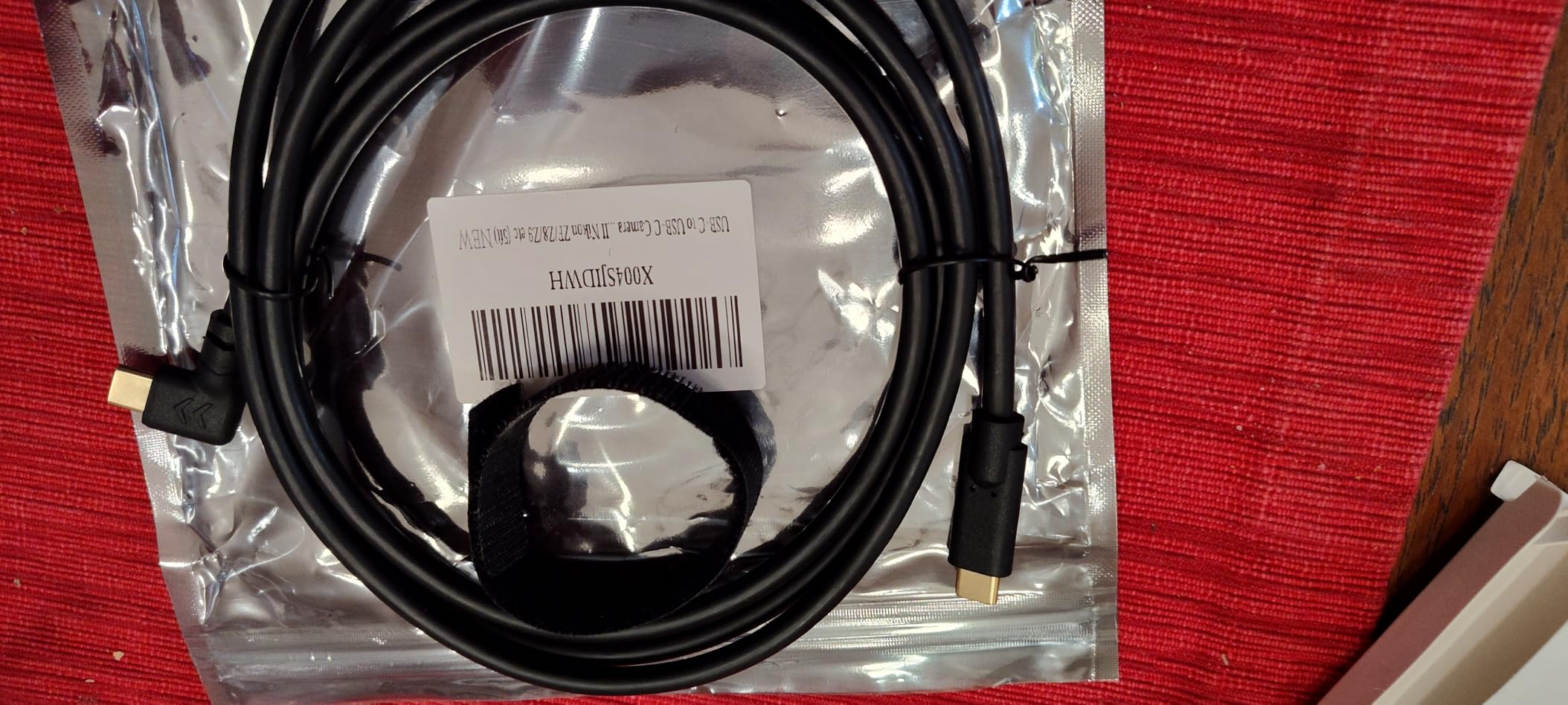 USB-C to USB-C Camera Tethering Cable - for Fast Data Transfer and Live Preview for Canon R5/R8/R6 Sony A9 III/A1 II/A1/A9 II Nikon ZF/Z8/Z9 etc (5ft) customer photo 1
