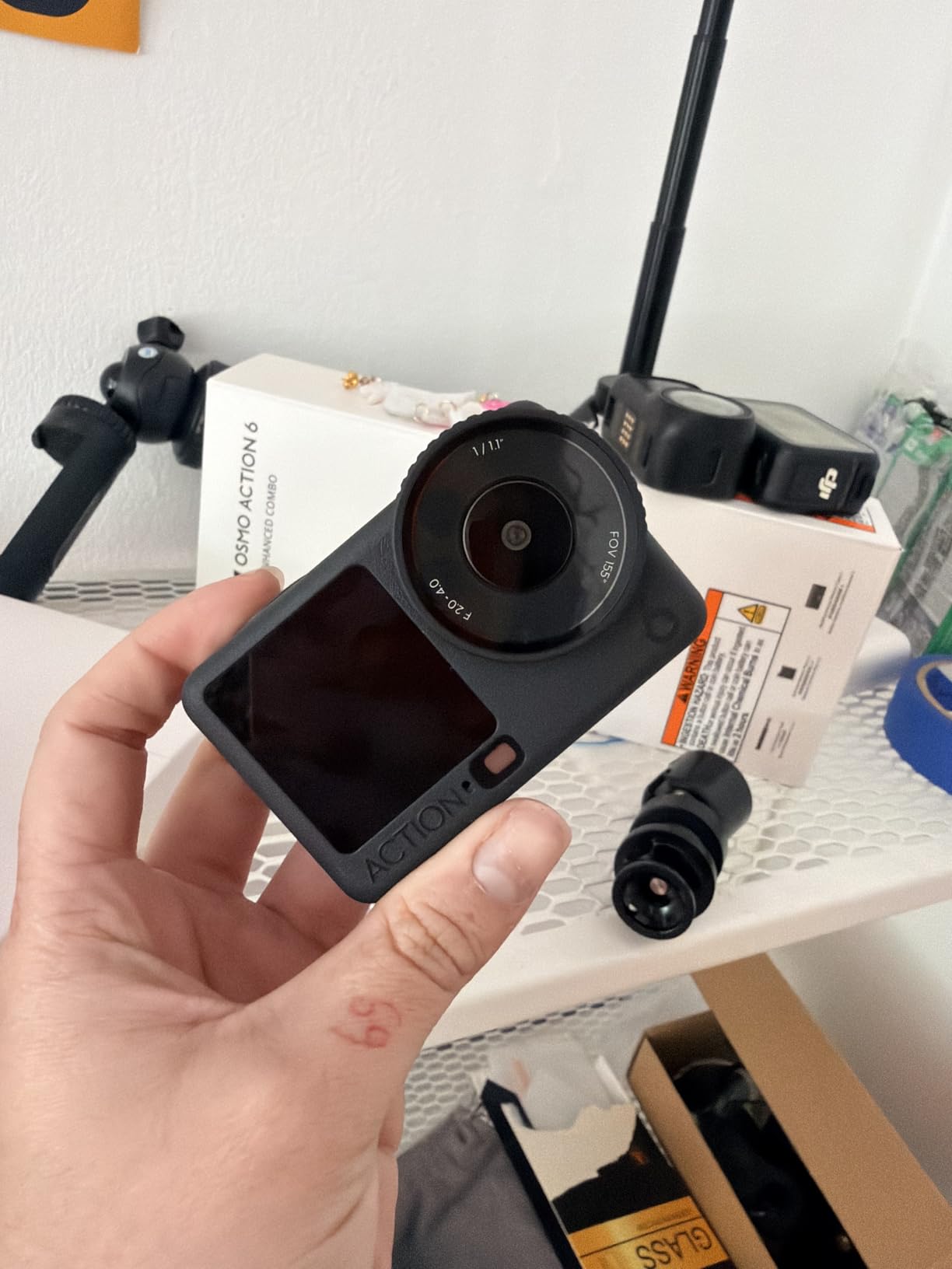 DJI Osmo Action 6 Standard Combo, Action Camera with 1/1.1