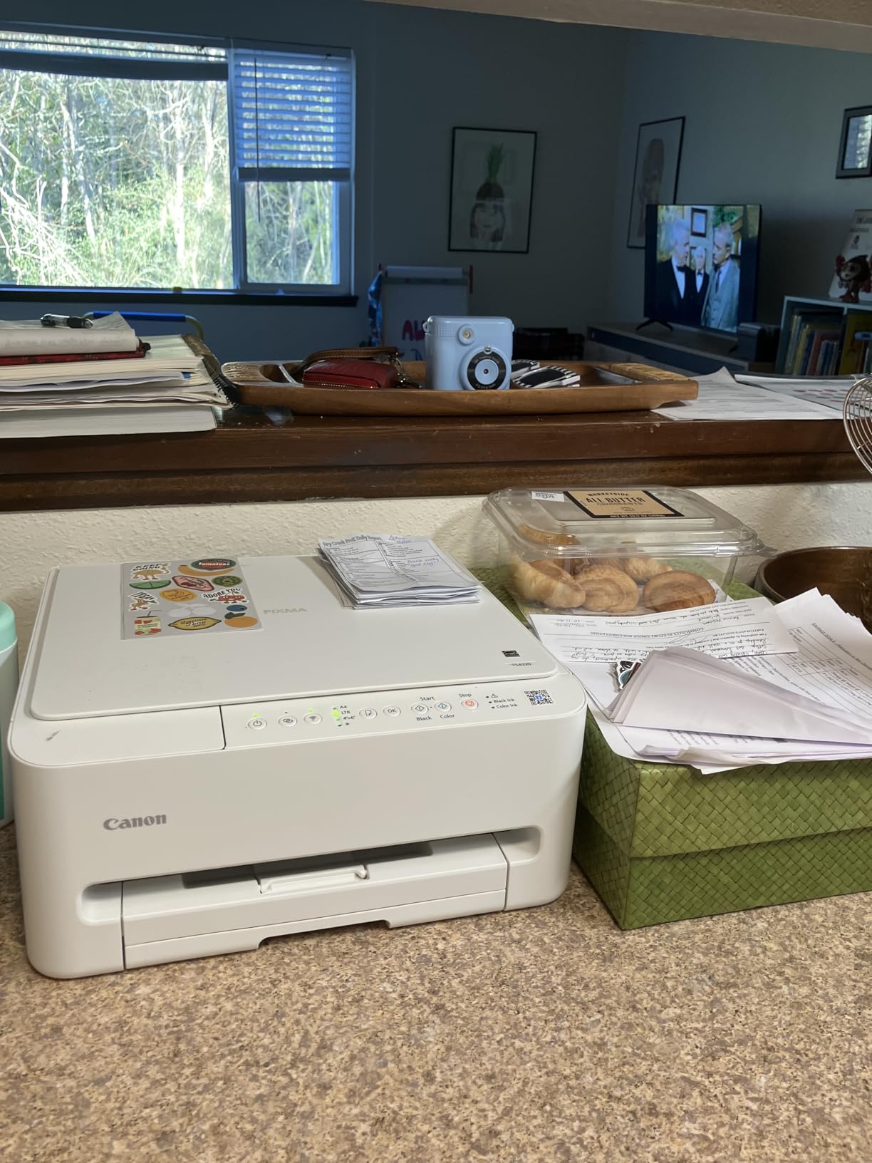 Canon PIXMA TS4320 Wireless Color Inkjet Printer for Duplex Printing, White - Cost Efficient Home Printer with Copier/Scanner, Compact Design, Easy Setup, 1 Year Limited Warranty customer photo 2