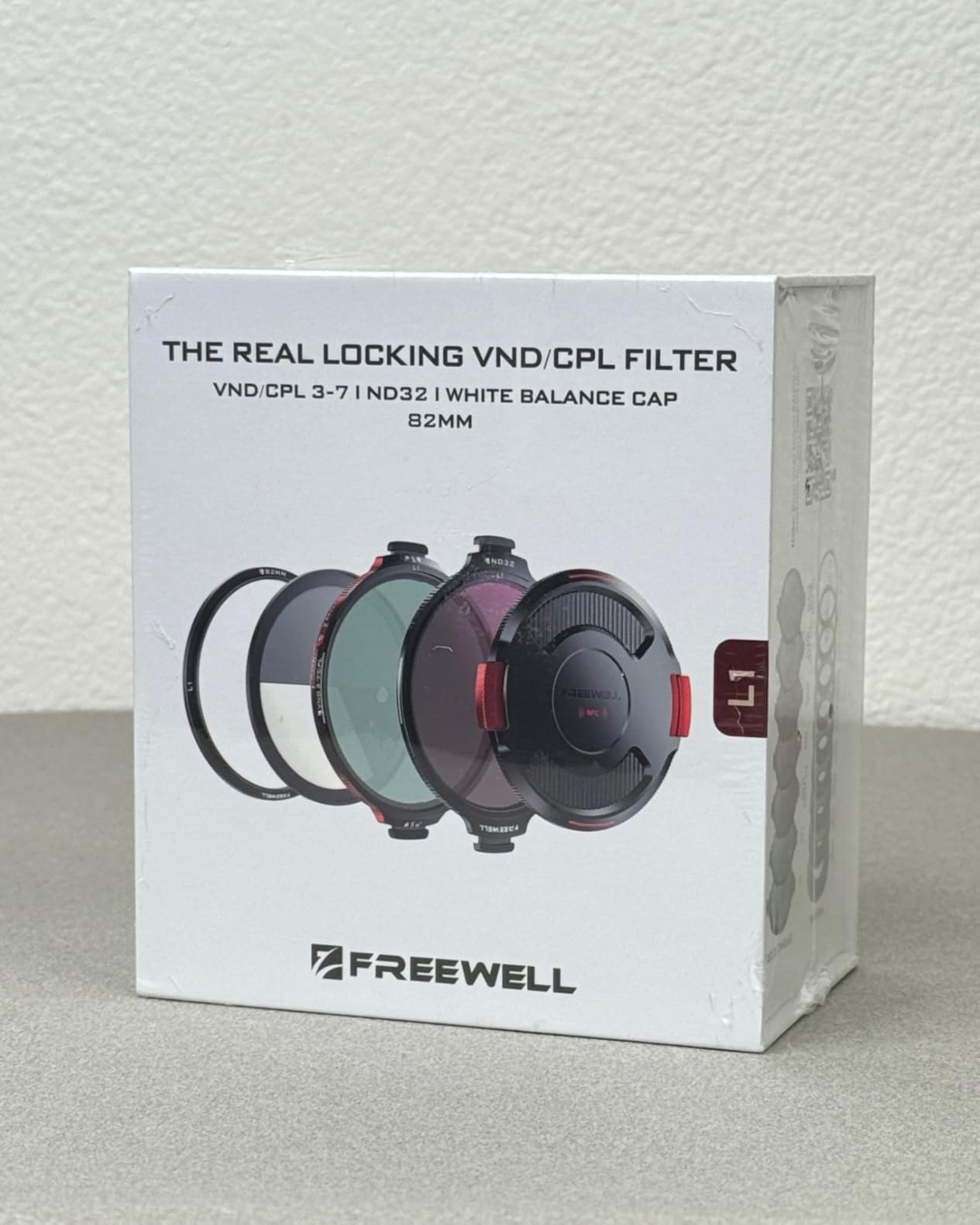 Freewell 82mm L1 Real Locking VND/CPL Filter All Day Kit - Hybrid VND/CPL 3-10 Stops with ND32, True Color Optics, Futureproof Design for Professional Filmmakers customer photo 2