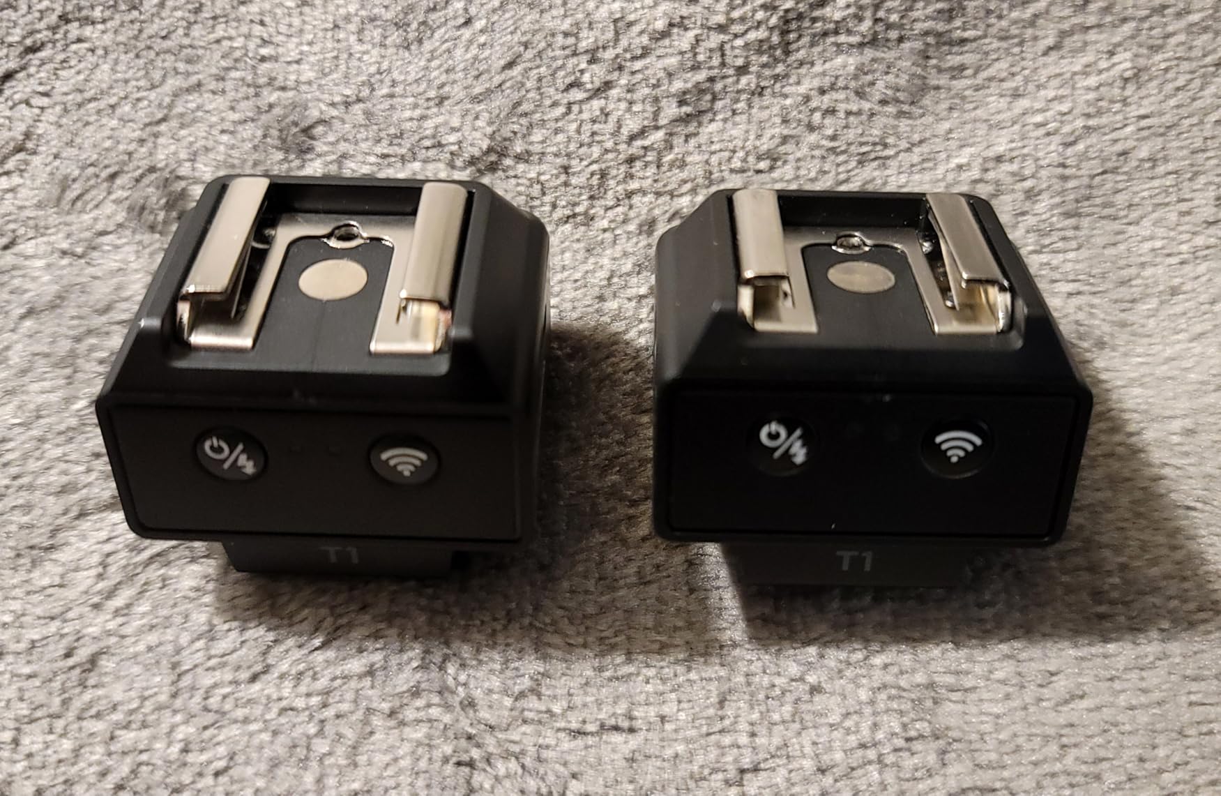 T1 2.4G Wireless Mini Flash Trigger for Canon Nikon Sony DSLR Cameras Wireless Flash Trigger Transmitter and Receiver for Camera Flashes, Tiny Trigger, Full Light Control customer photo 1