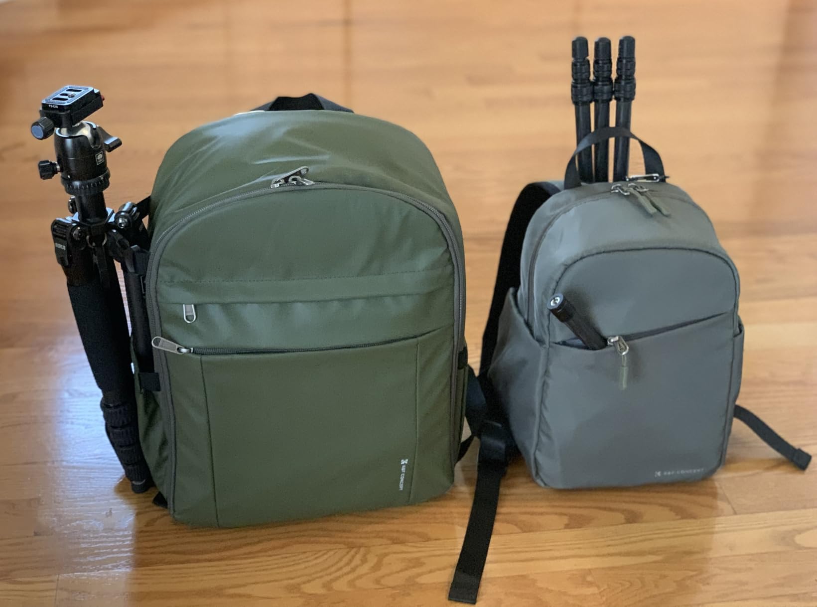 K&F CONCEPT Lightweight Camera Backpack Bag, Professional Photography Bag Compatible with Canon/Nikon/Sony Camera and Lens Accessories, Camera Case with Tripod Strap & Rain Cover customer photo 1