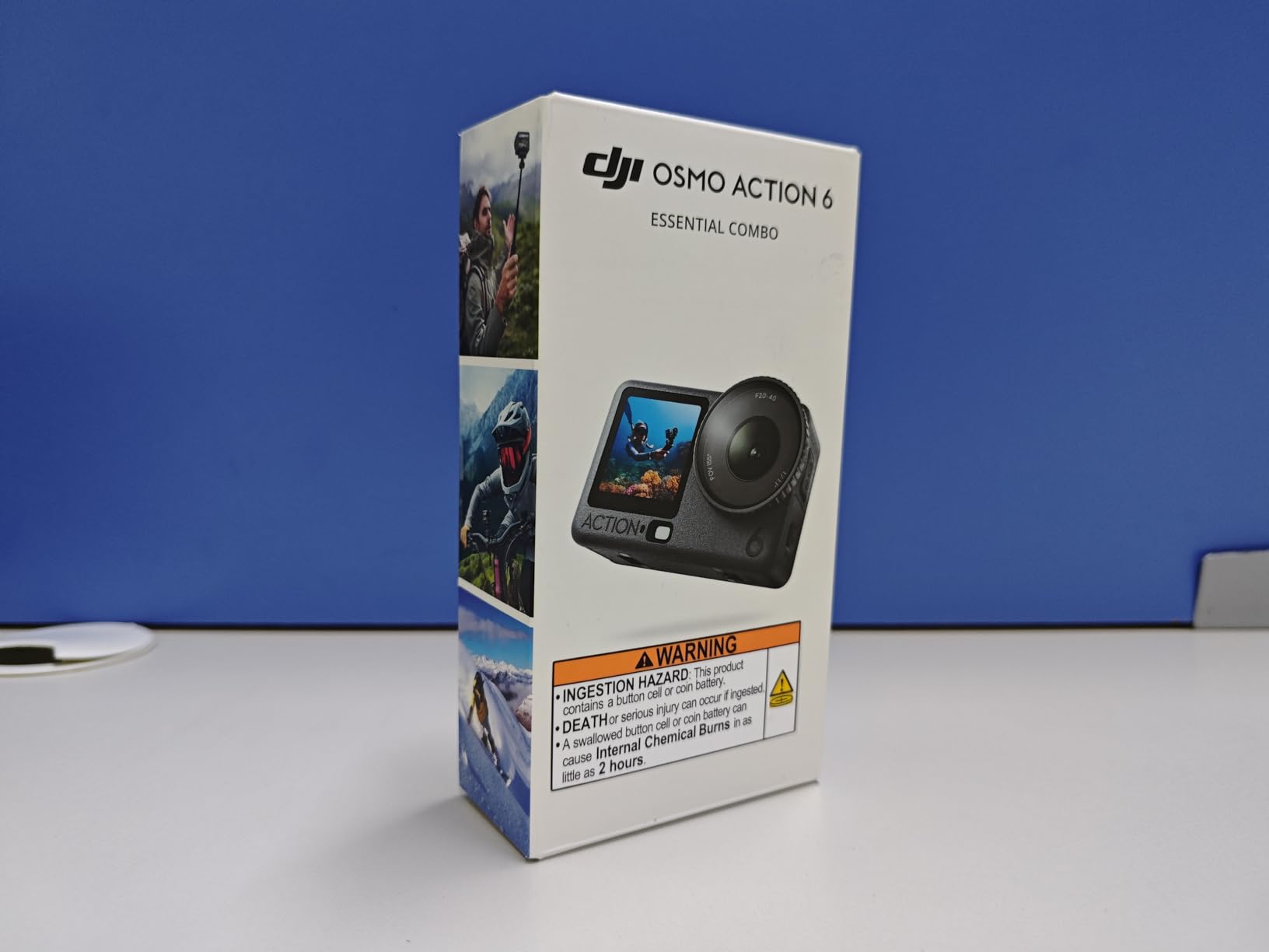 DJI Osmo Action 6 Essential Combo, Action Camera with 1/1.1